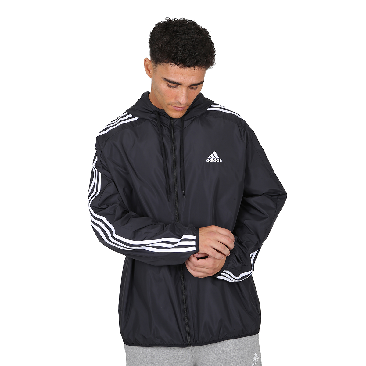 Campera Entrenamiento adidas 3 Stripes Essentials Hombre,  image number null