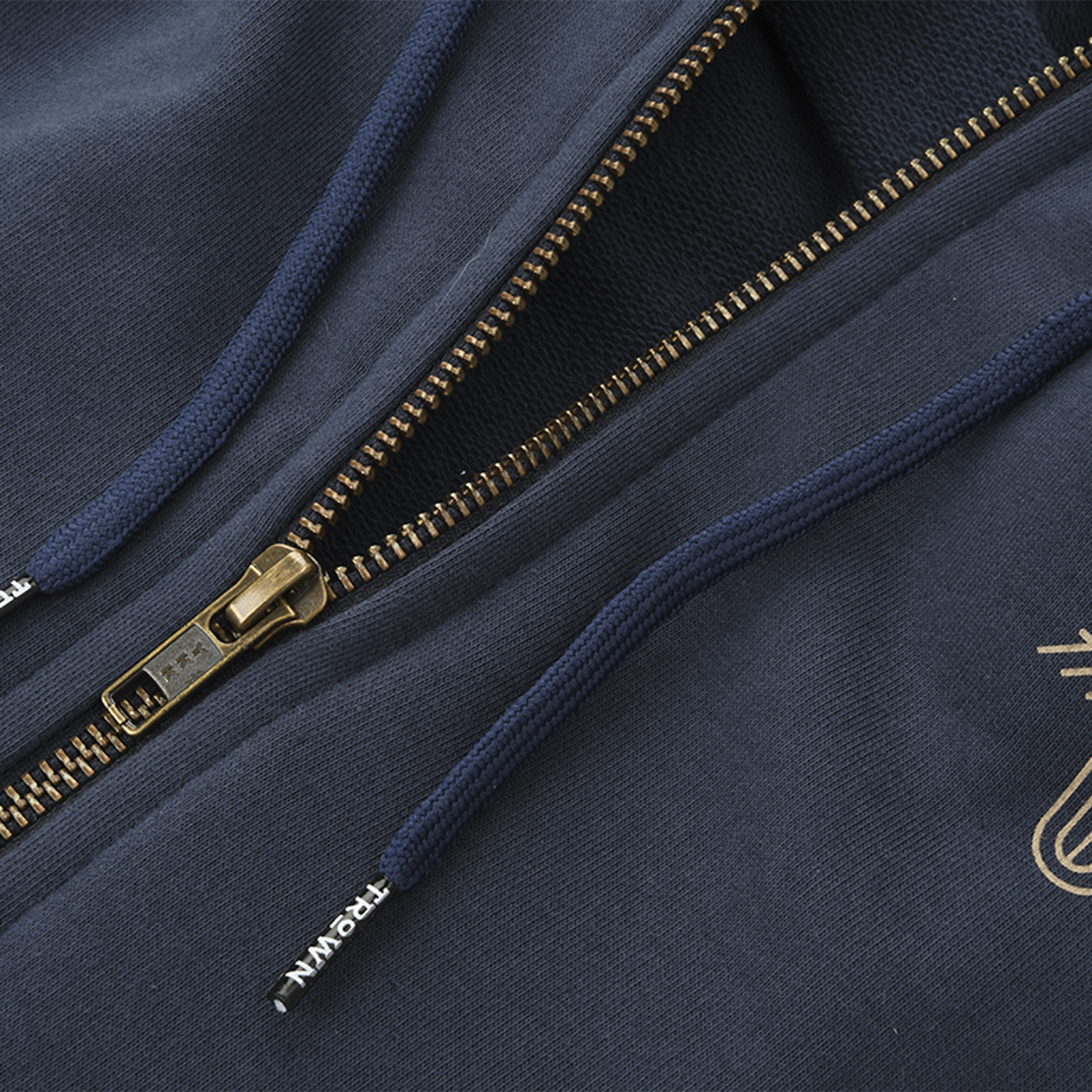 Campera Urbana Trown Full Zip Trail Unisex,  image number null