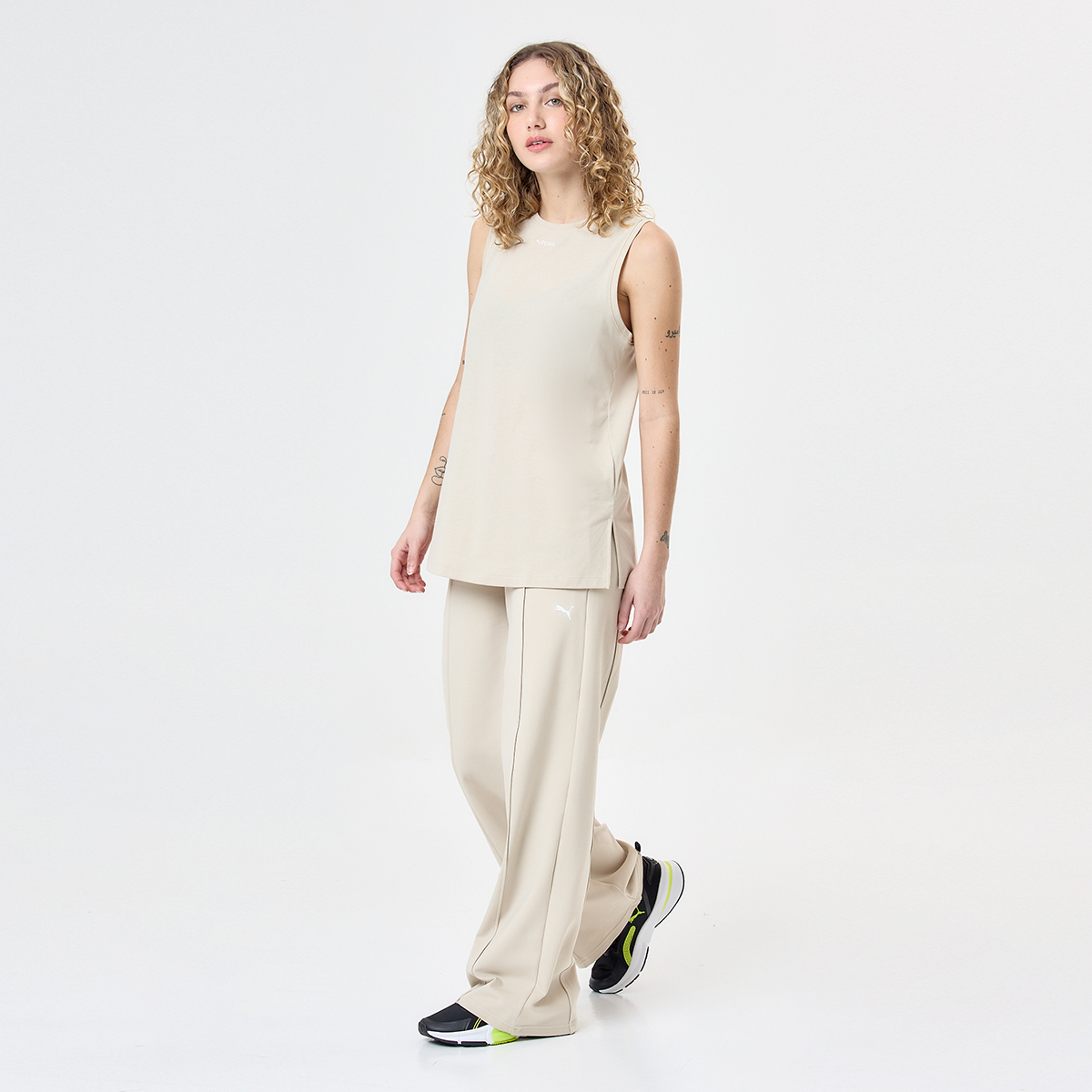 Musculosa Entrenamiento Puma Triblend Fit para Mujer,  image number null