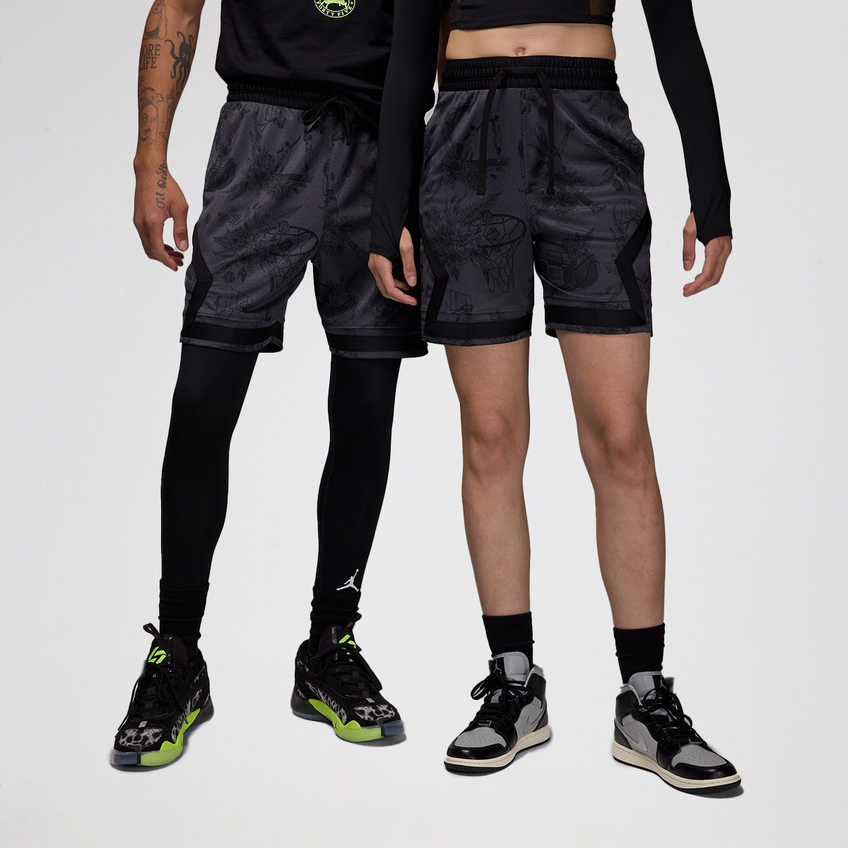 Short Jordan Sport Dri-FIT Printed Diamond Hombre,  image number null