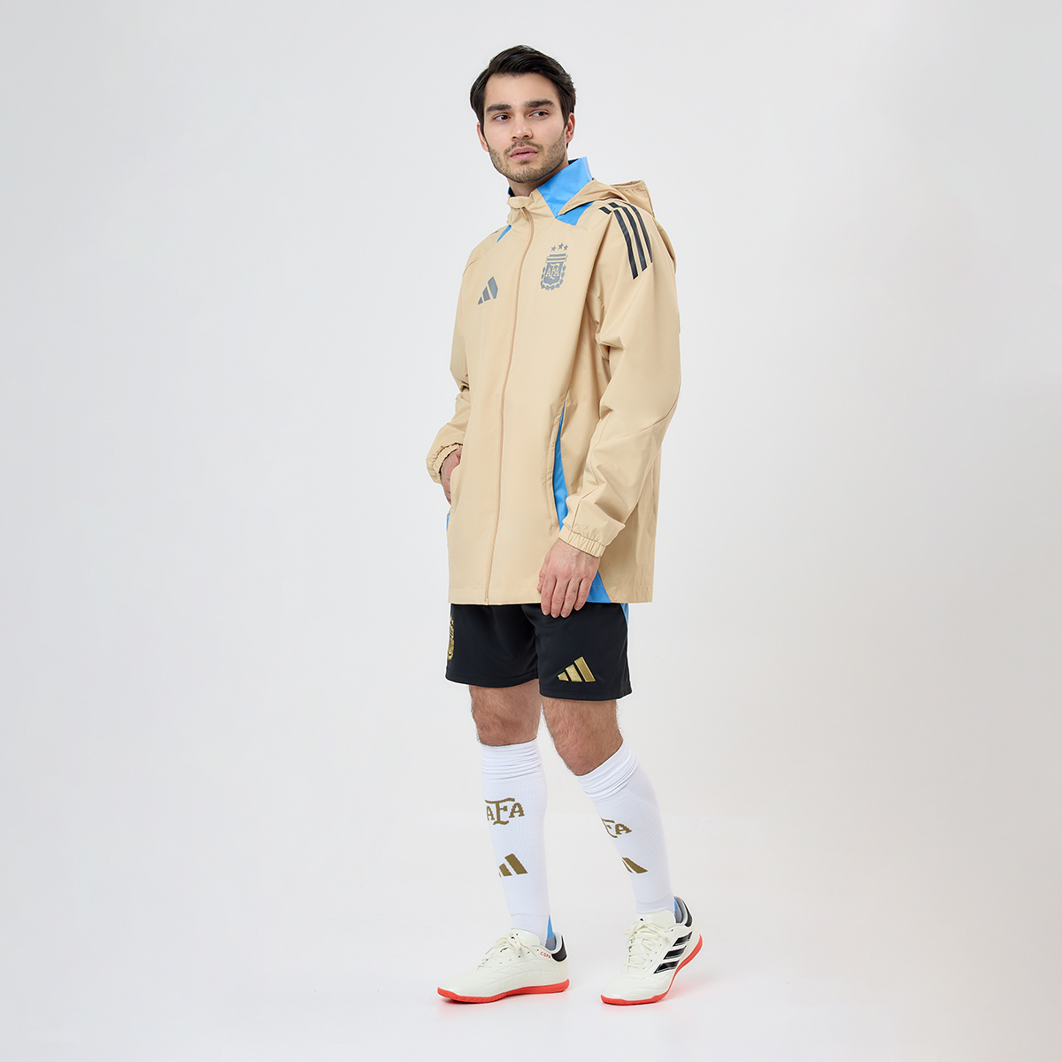 Campera Futbol adidas Argentina Tiro 24 All Weather Hombre StockCenter