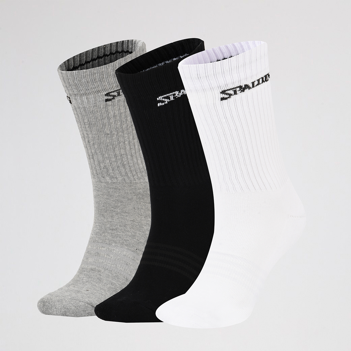 Pack de Medias ca&ntilde;a media Spalding Crew X7,  image number null