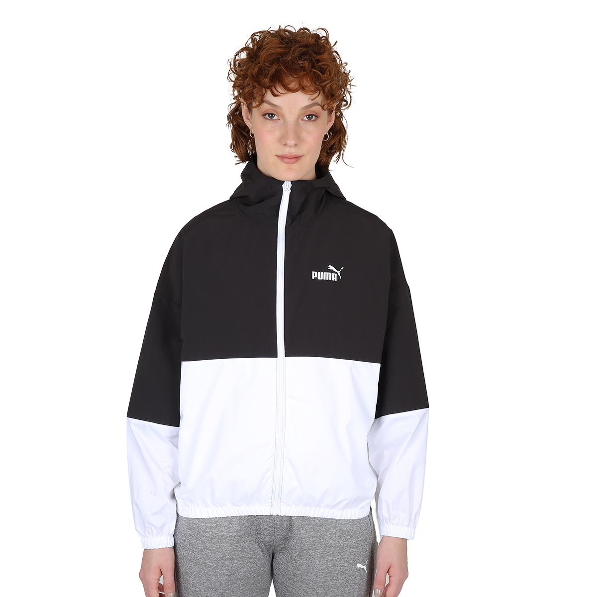 Campera Urbana Puma Colorblock Mujer,  image number null