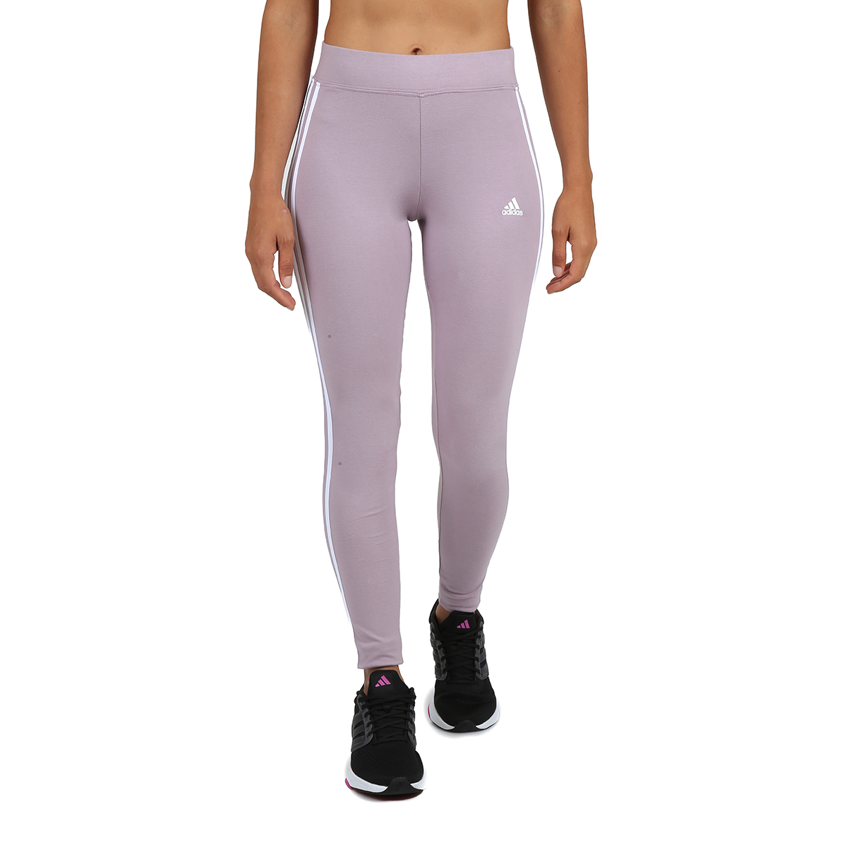 Calza adidas Essentials 3 Bandas Mujer,  image number null