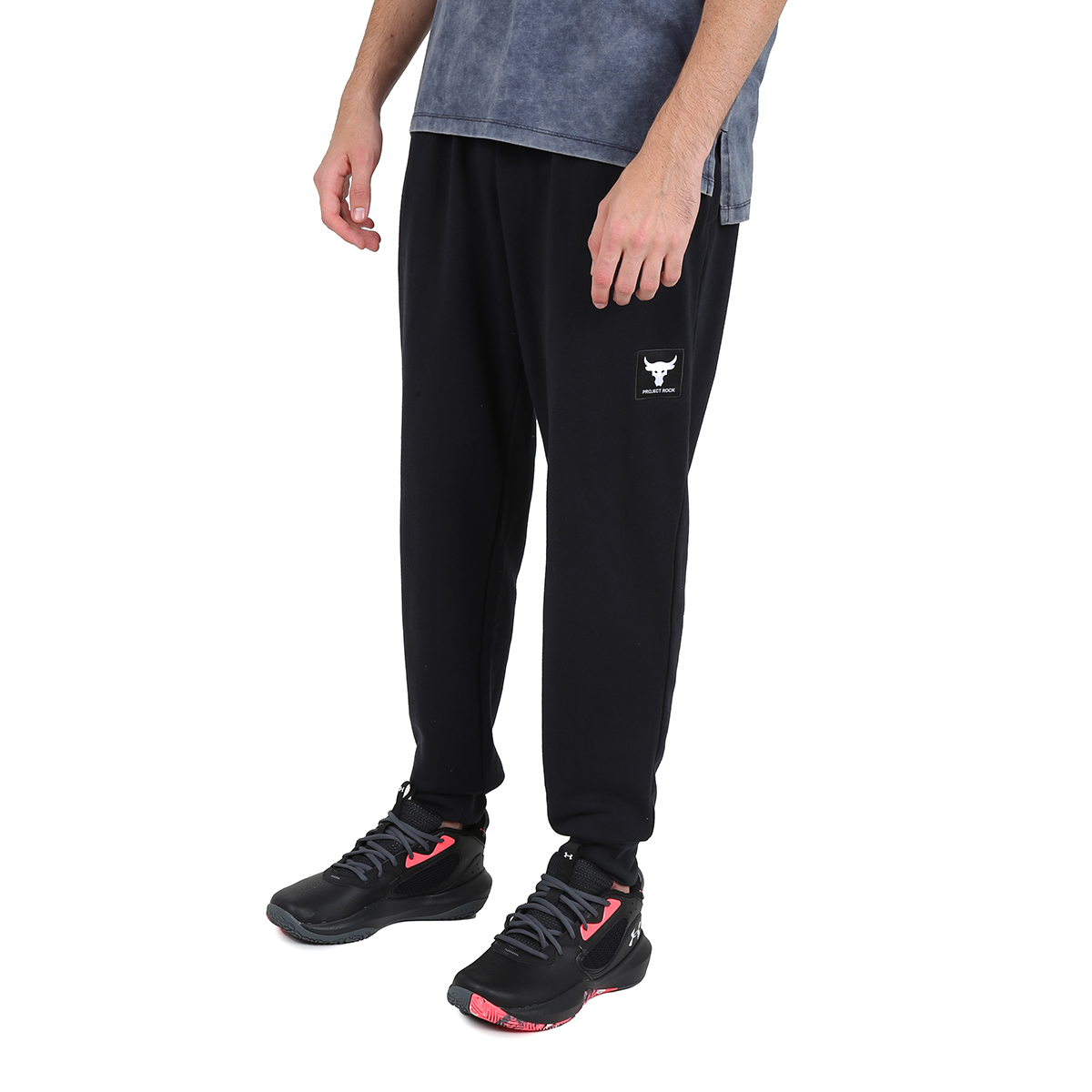 Pantalon Entrenamiento Under Armour Project Rock Terry Jogger Hombre StockCenter
