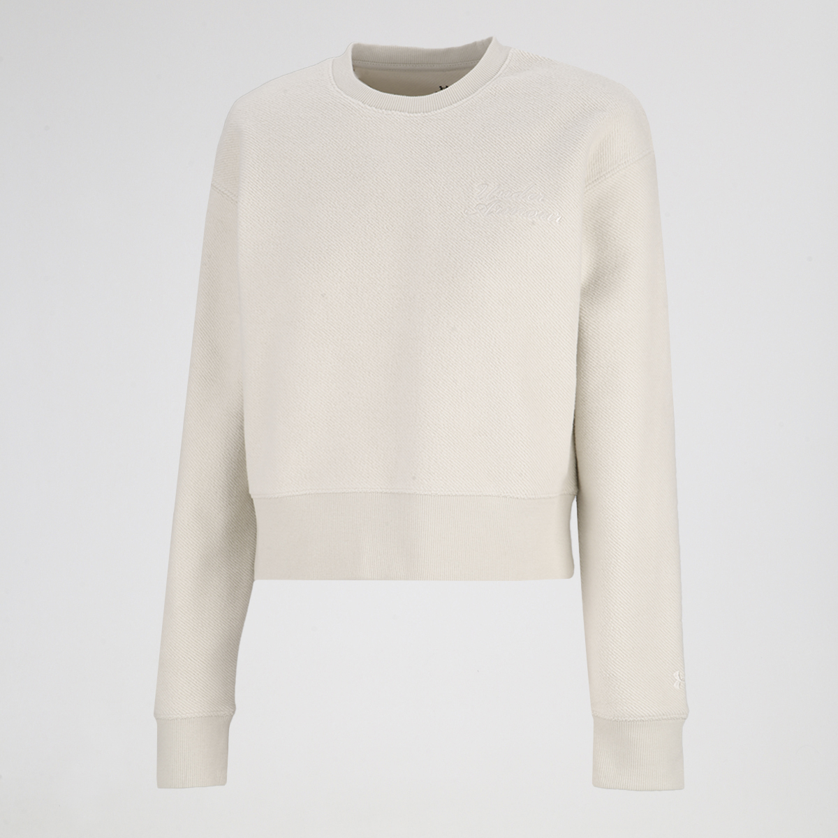 Buzo under armour icon terry varsity mujer