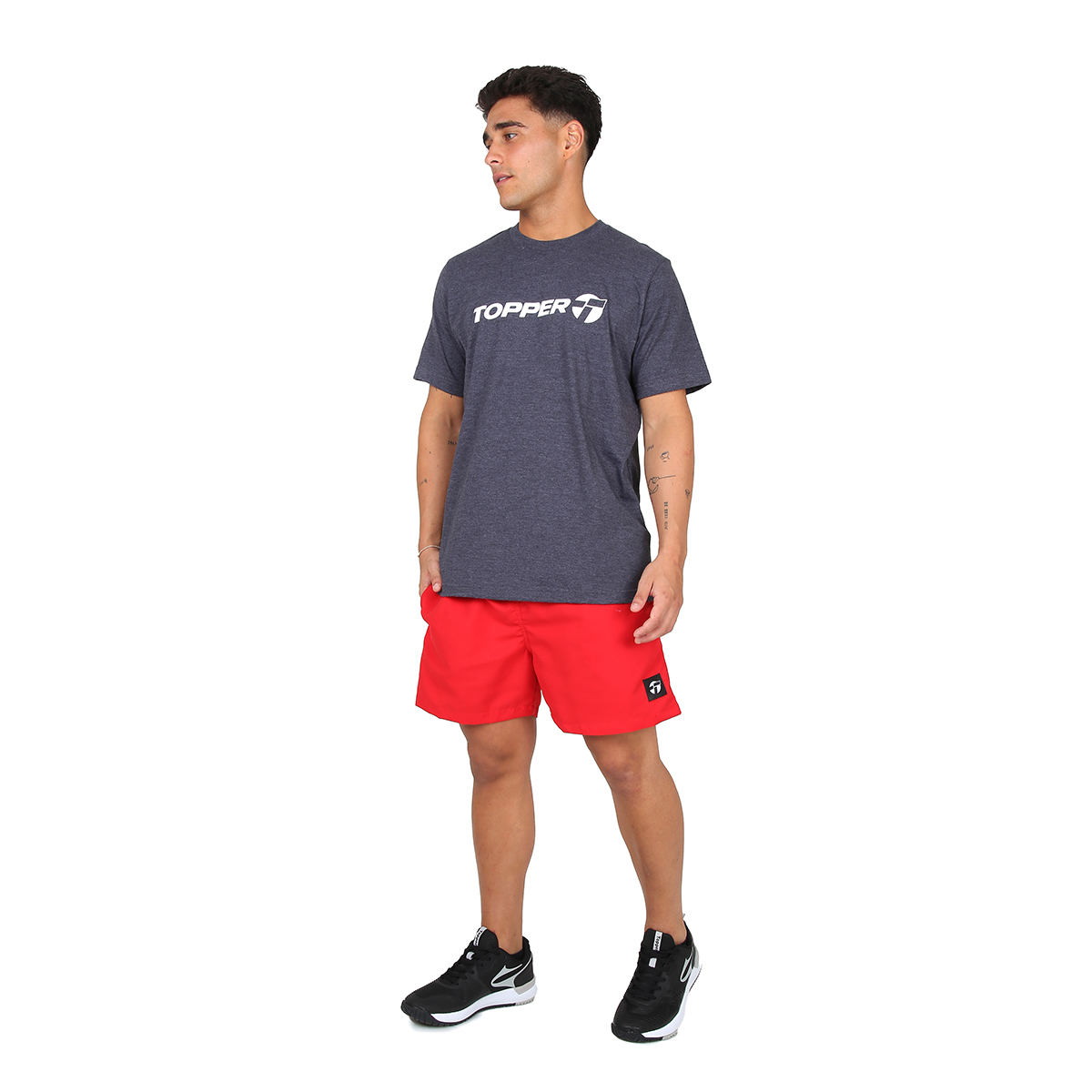 Remera Urbana Topper Gtm Mc Brand Hombre,  image number null