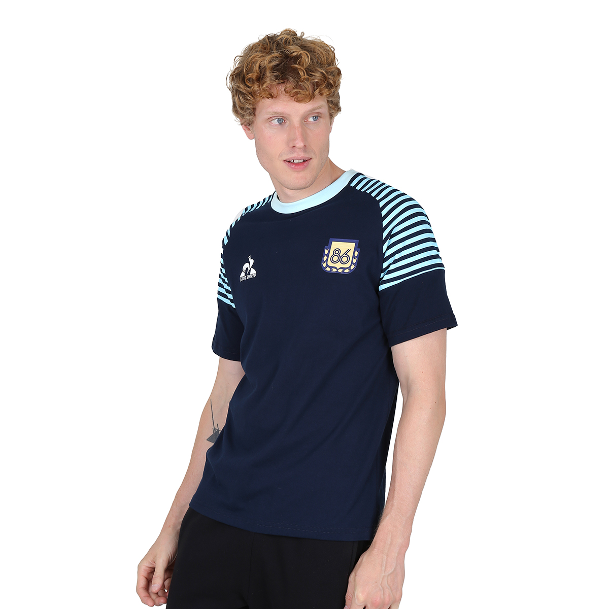 Remera Le Coq Sportif Argentina Homenaje 86 StockCenter