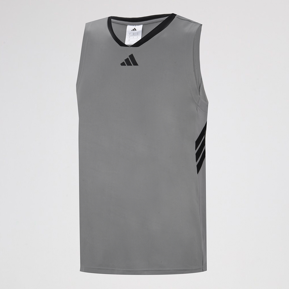 Remera B&aacute;squet adidas 3 Tiras Tank Hombre,  image number null