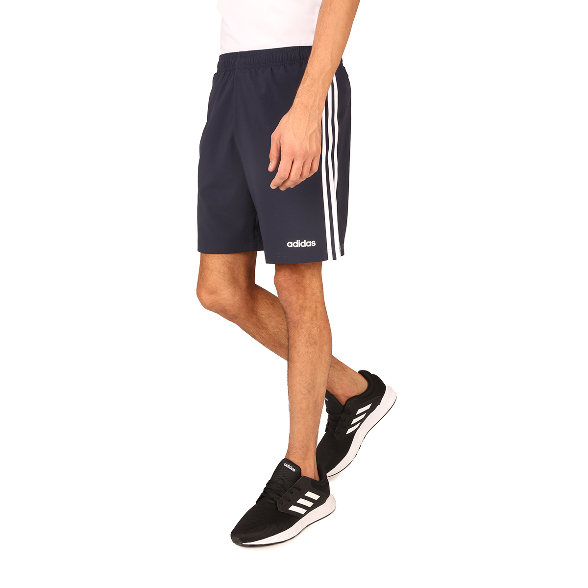Bermuda adidas ess 3s new arrivals chelsea masculina