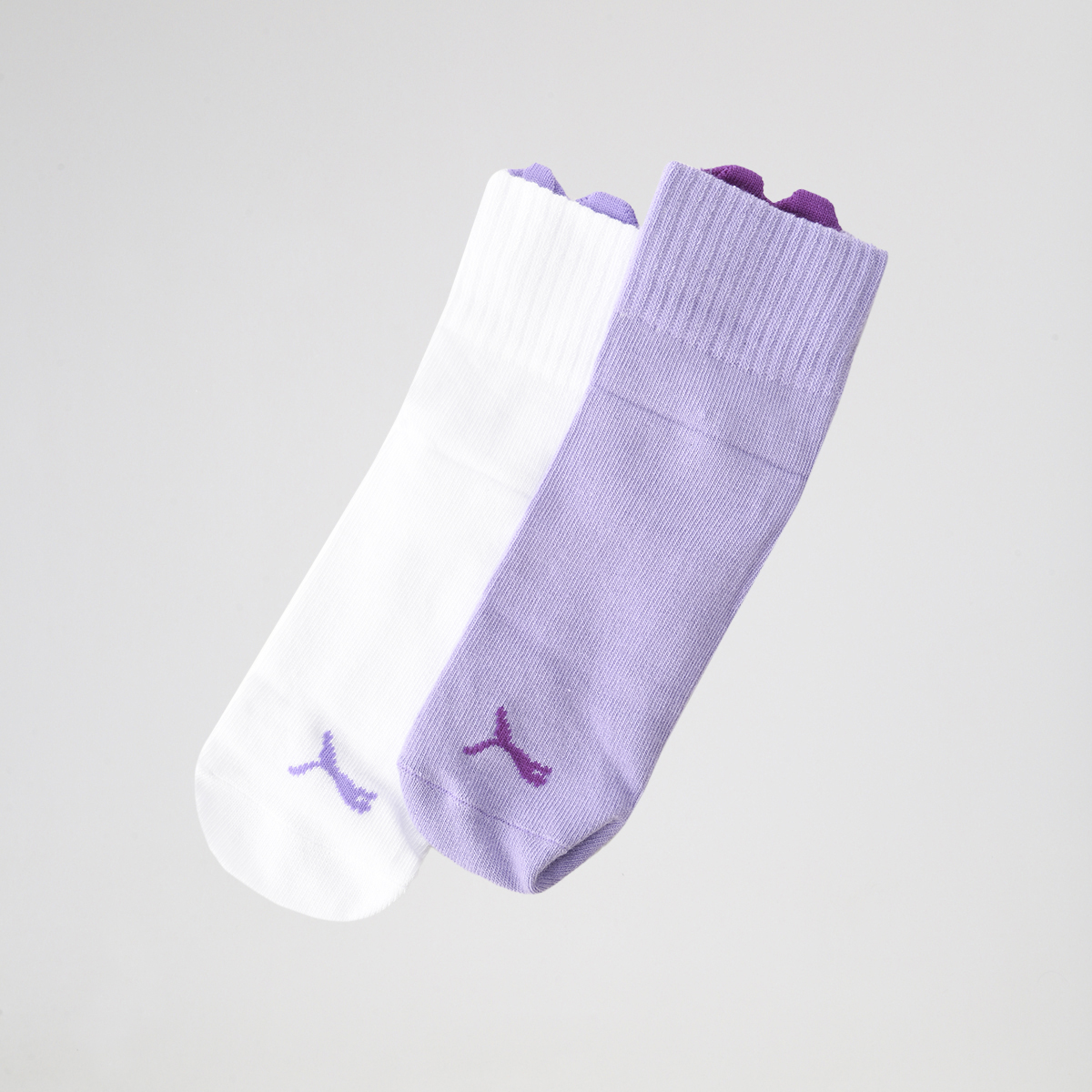 Pack de Medias Puma Heart Logo Crew X2 Infantil,  image number null