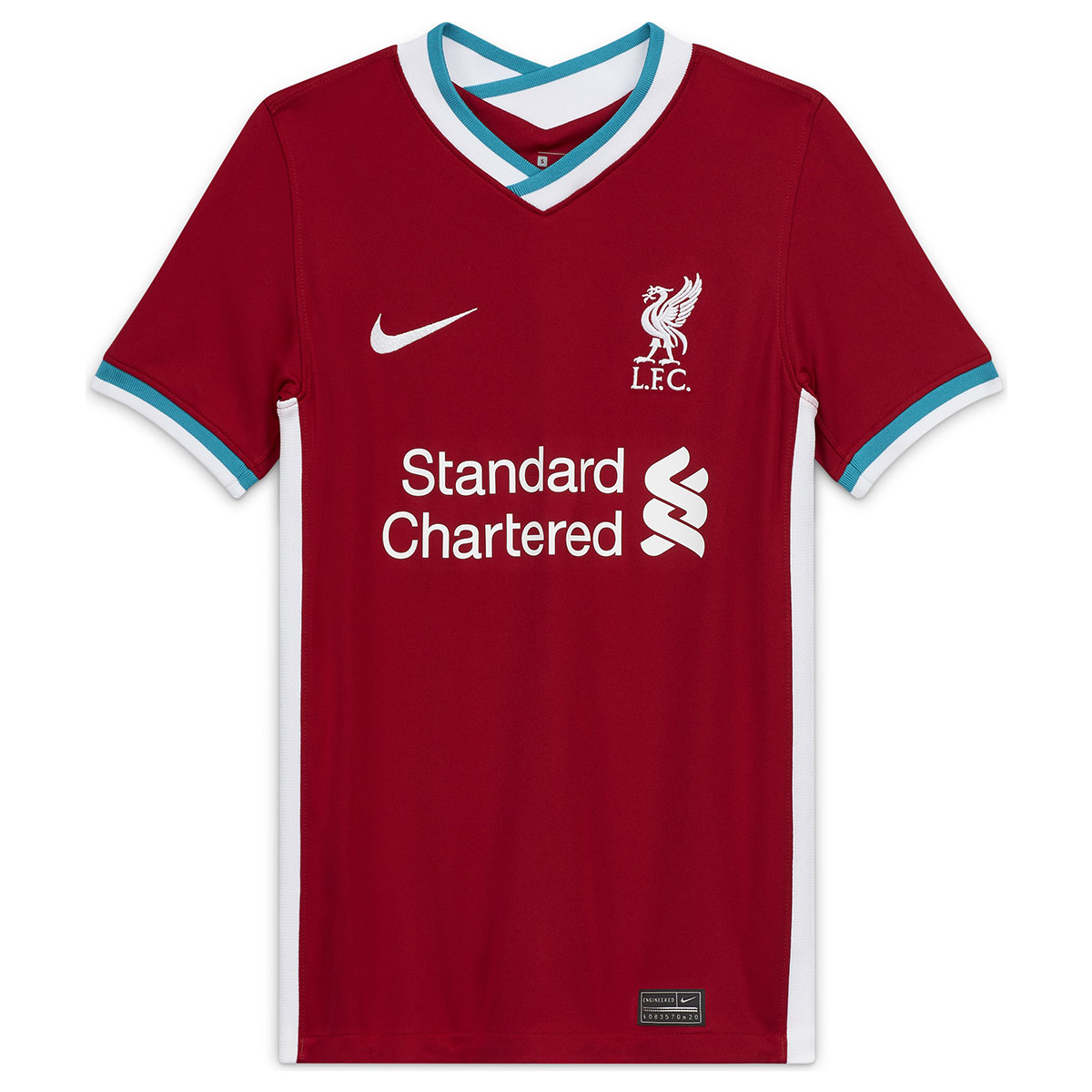 Camiseta Nike Liverpool Fc Stadium Home 2020/21 Infantil,  image number null