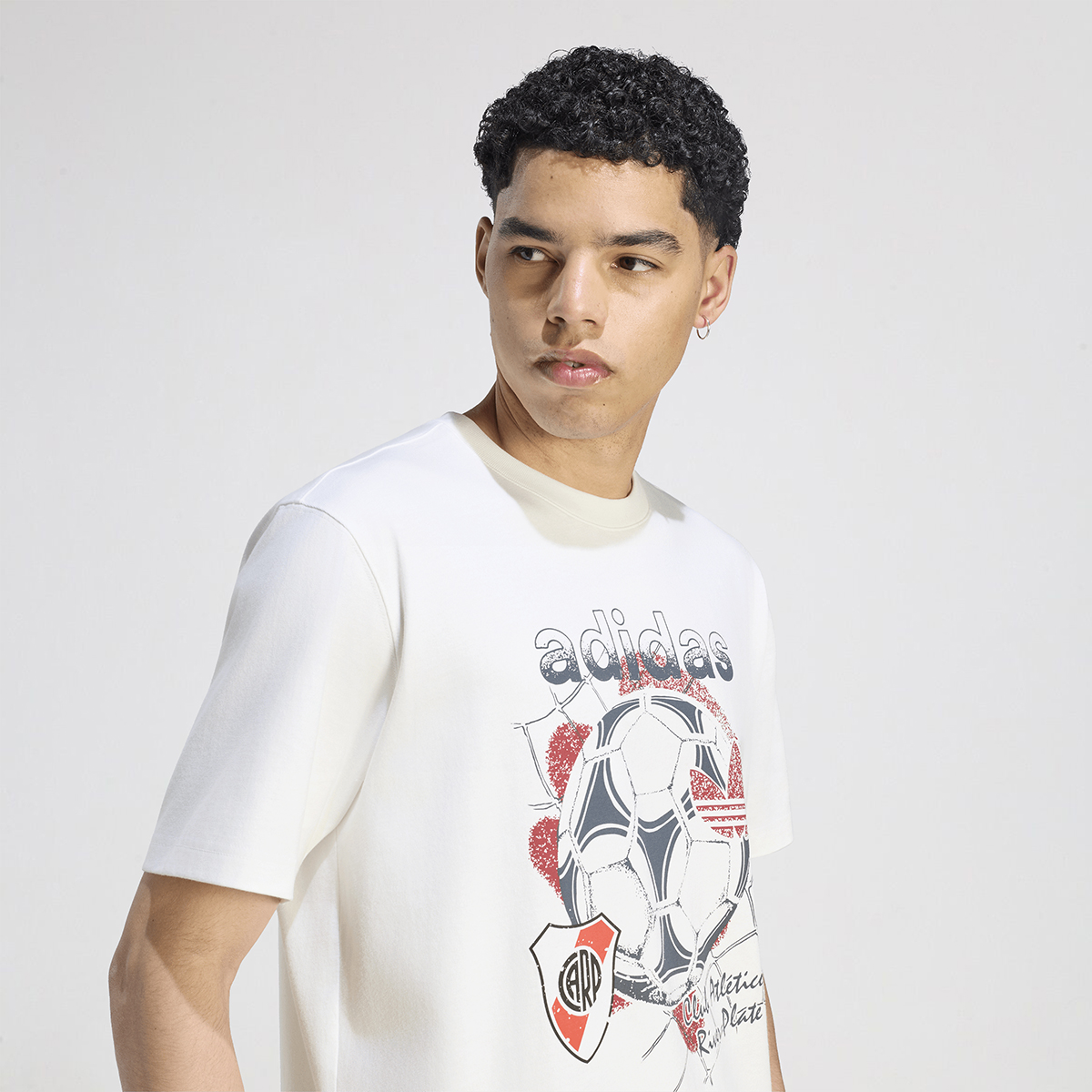 Remera River Plate adidas Seasonal Graphic Hombre,  image number null