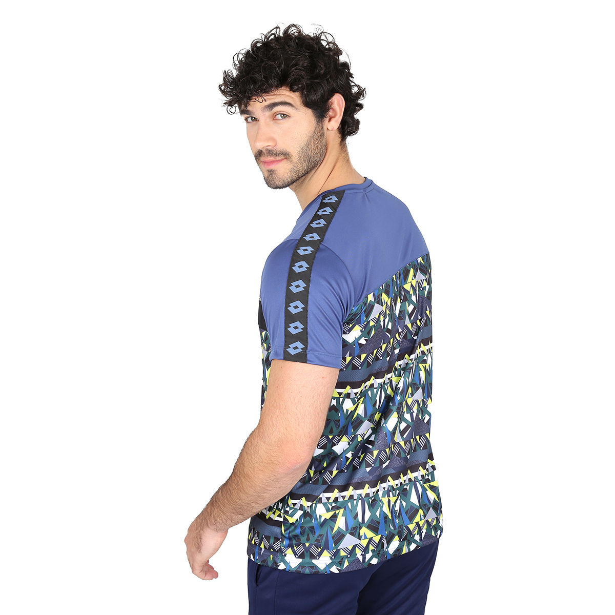 Remera Urbana Lotto Geometric Hombre,  image number null