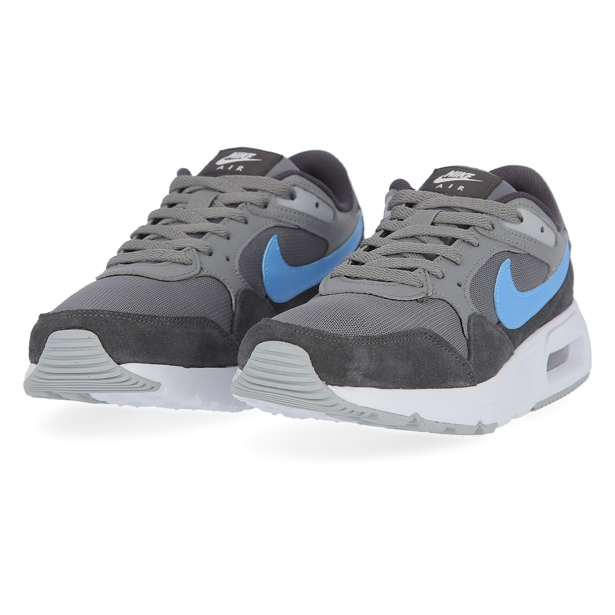 Zapatillas nike grises y azules cheap