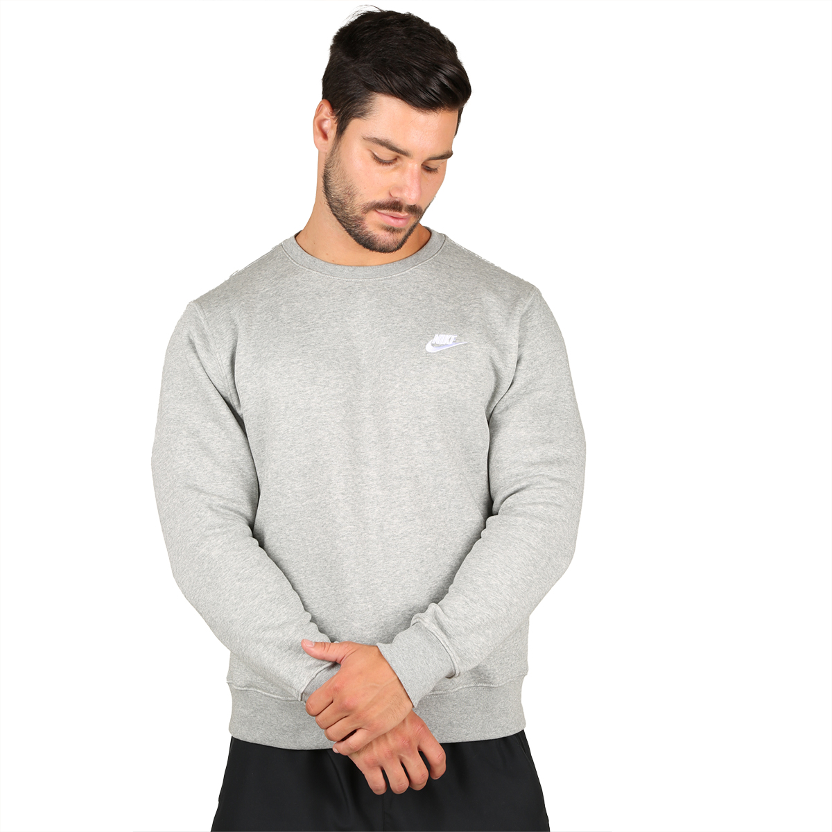 Buzo nike gris best sale
