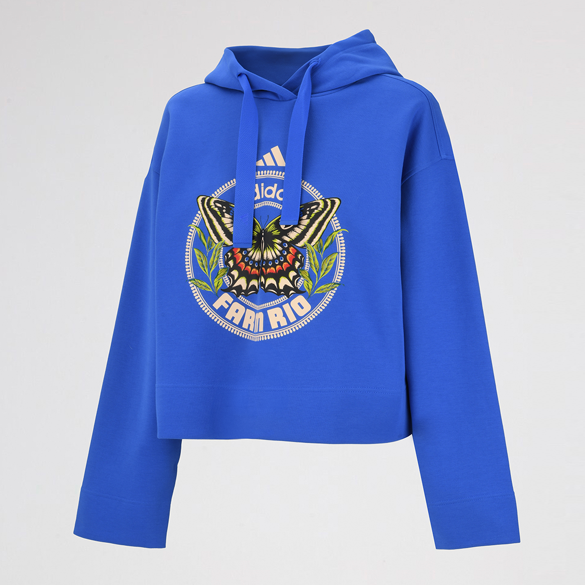 Buzo con capucha adidas X FARM RIO algodón Mujer,  image number null