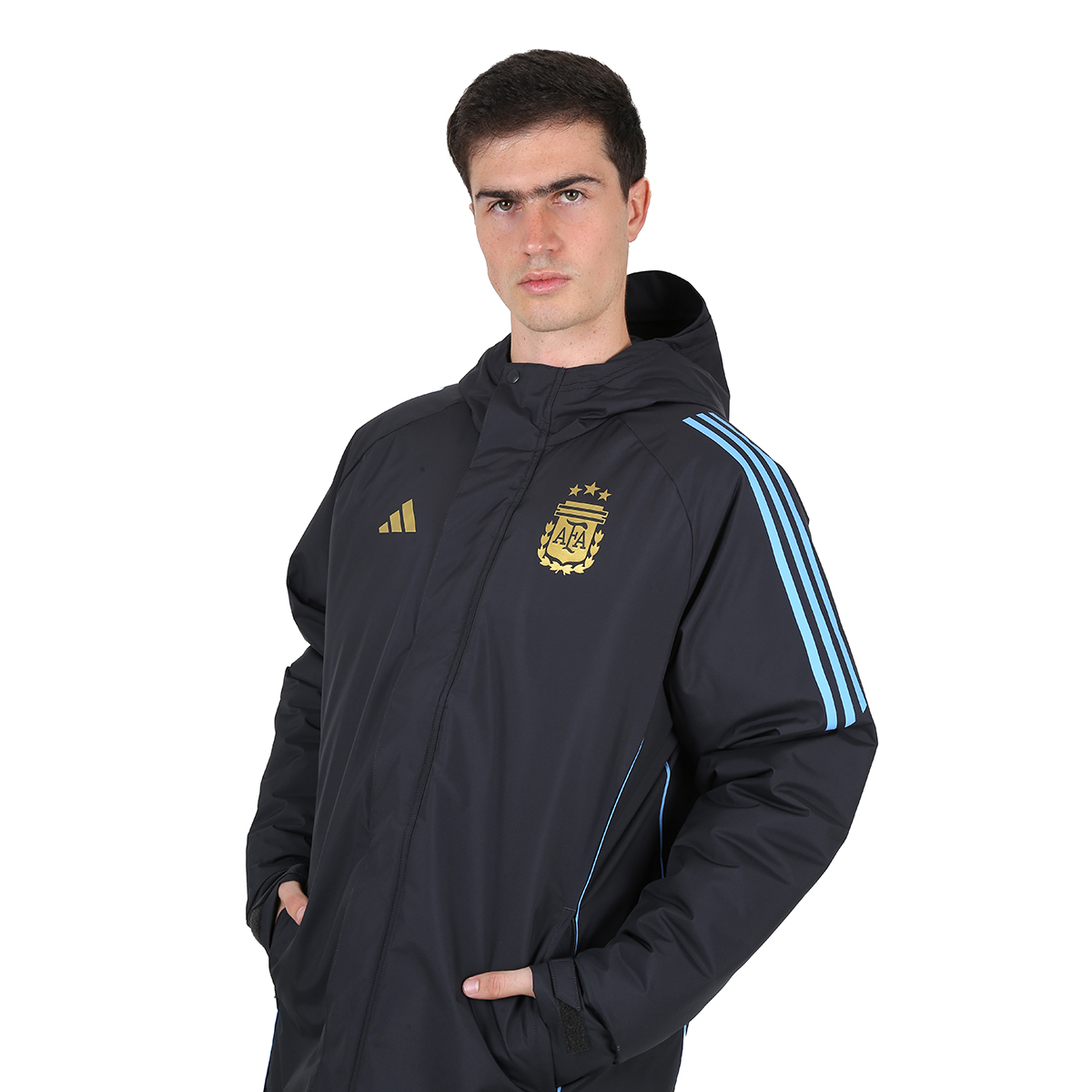 Campera Fútbol adidas Argentina Tiro 24 Club Stadium Hombre,  image number null