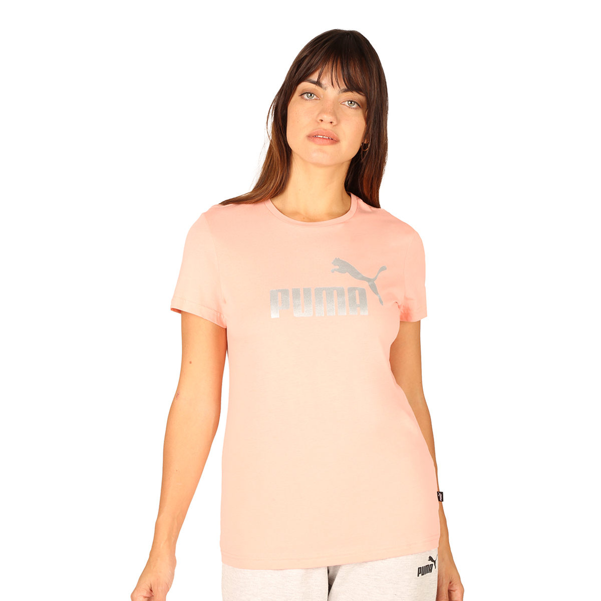 Remera Puma Essentials+ Metallic Logo,  image number null