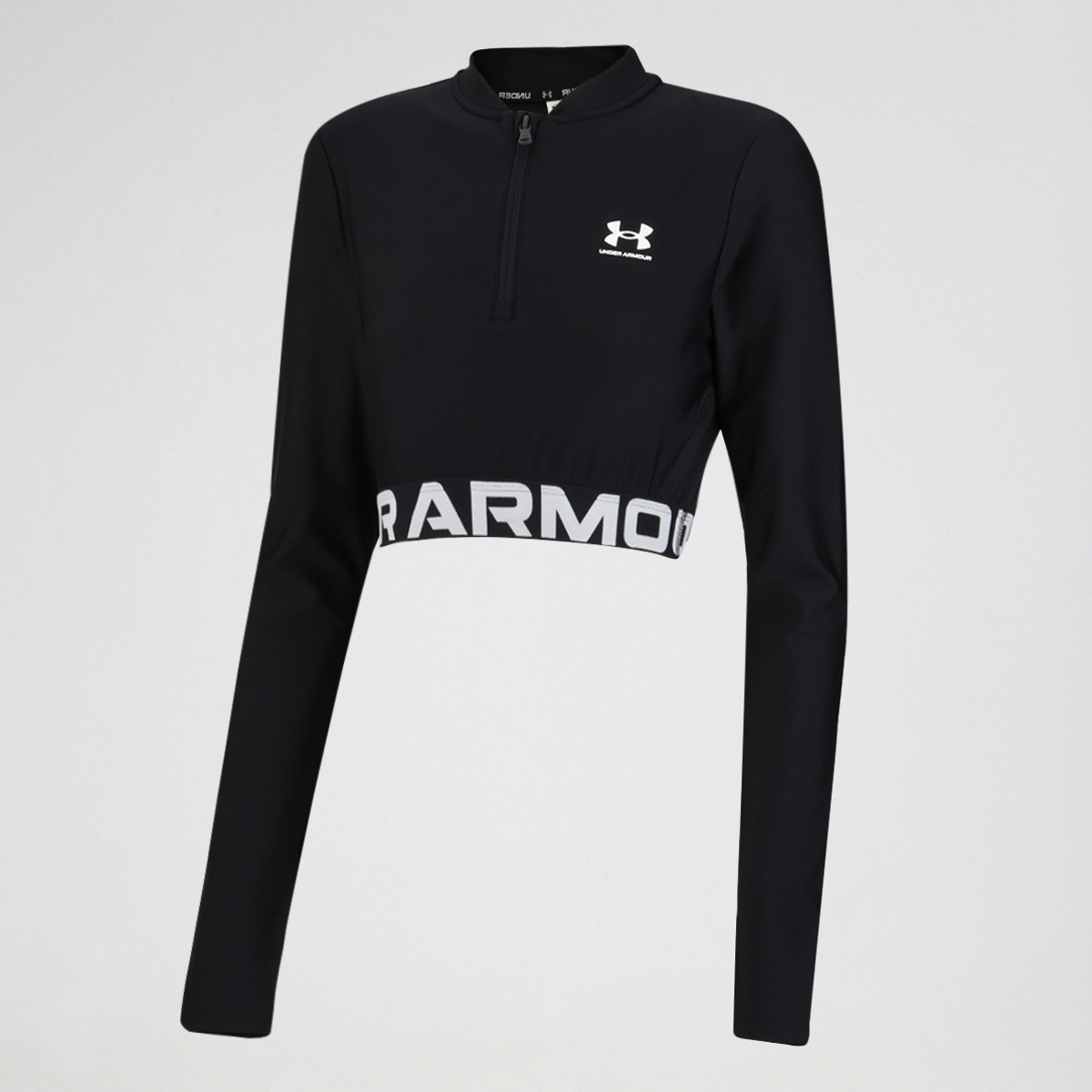 Top Entrenamiento Under Armour Heatgear Rib 1/4 Mujer,  image number null
