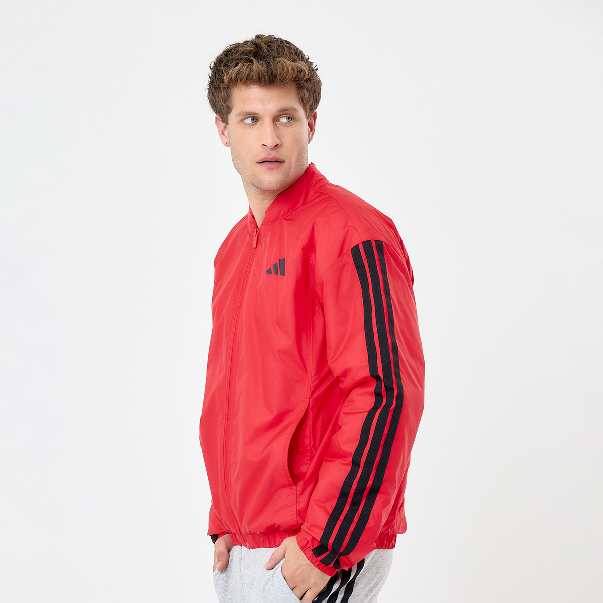Campera adidas Essentials 3 Tiras Térmica Hombre,  image number null