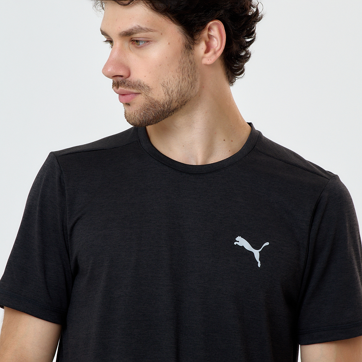 Remera Running Puma Run Favorite Heather Ss Hombre,  image number null