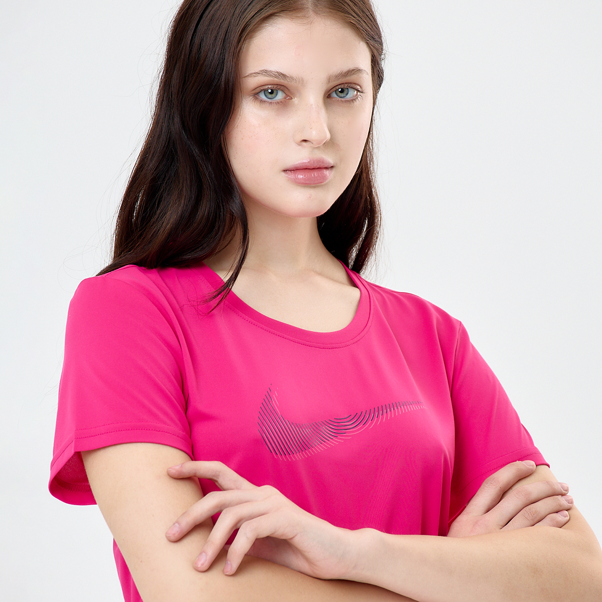 Remera Running Nike Dri-FIT Swoosh Mujer,  image number null