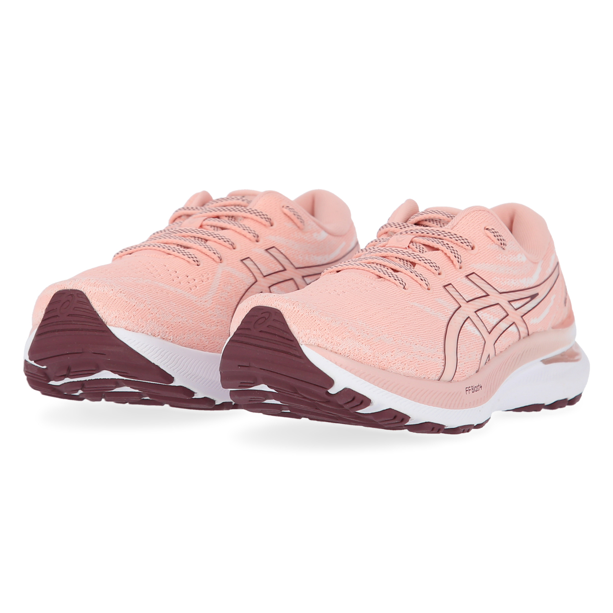 Zapatilla running mujer Asics Gel Nimbus 24 roja rosa