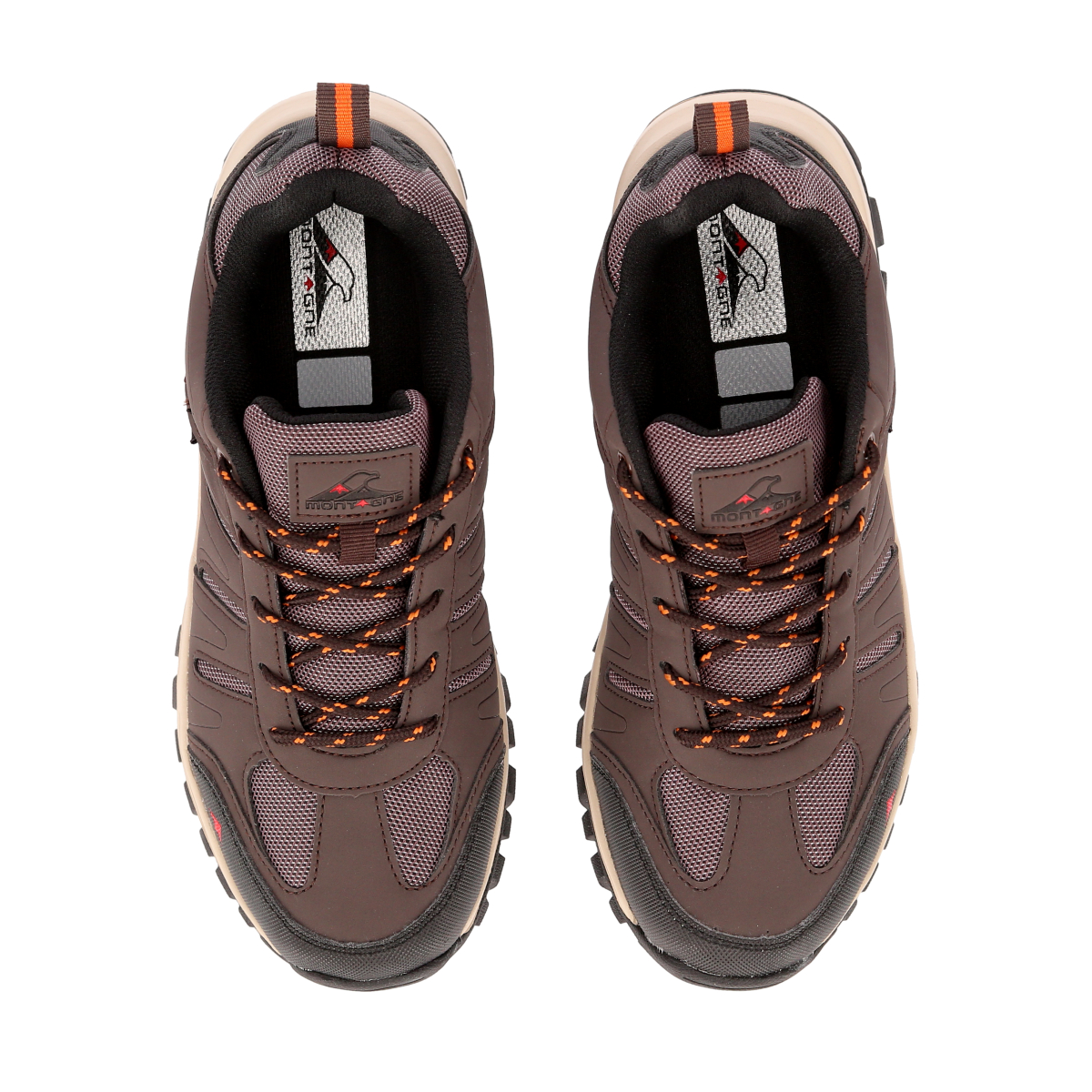 Zapatillas Trekking Montagne City Stride Marron