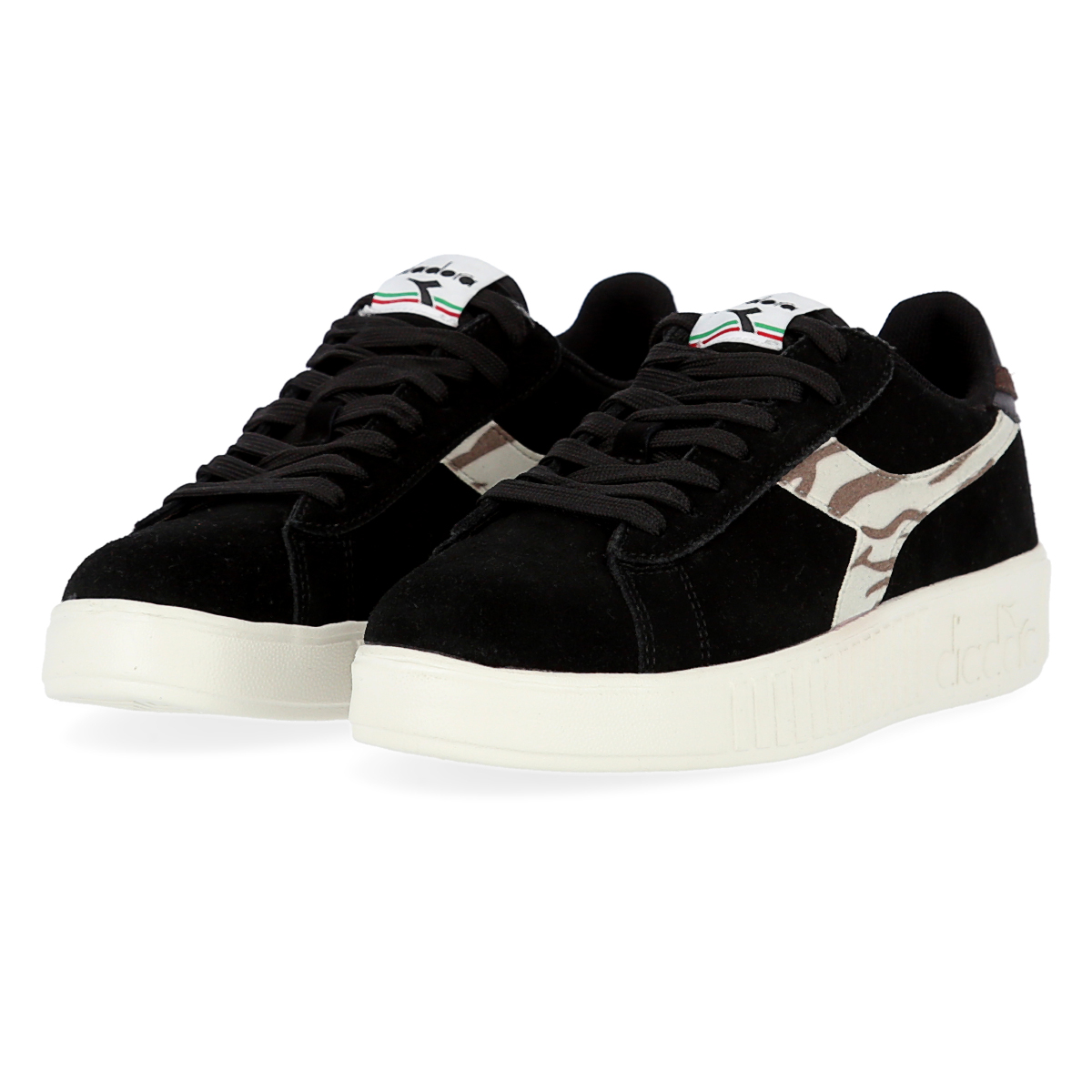 Zapatillas Urbanas Diadora Game Step Suede Animalier Mujer,  image number null
