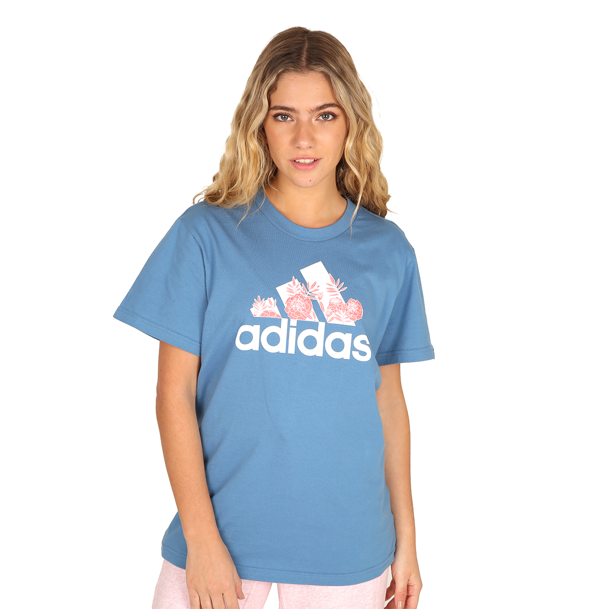 Remera adidas con flores store