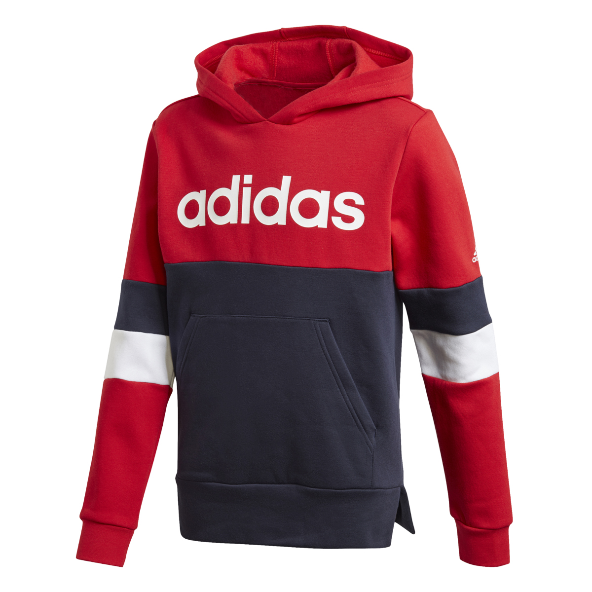 Buzo adidas Linear Colorblock Hooded Fleece,  image number null