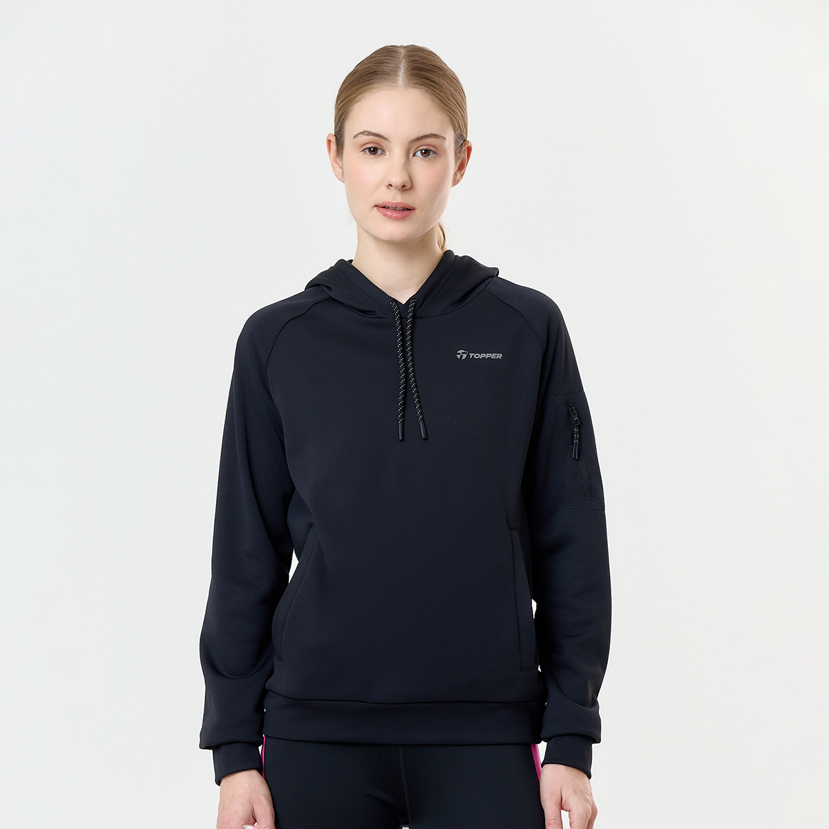 Buzo Entrenamiento Topper Poly Fleece Mujer,  image number null