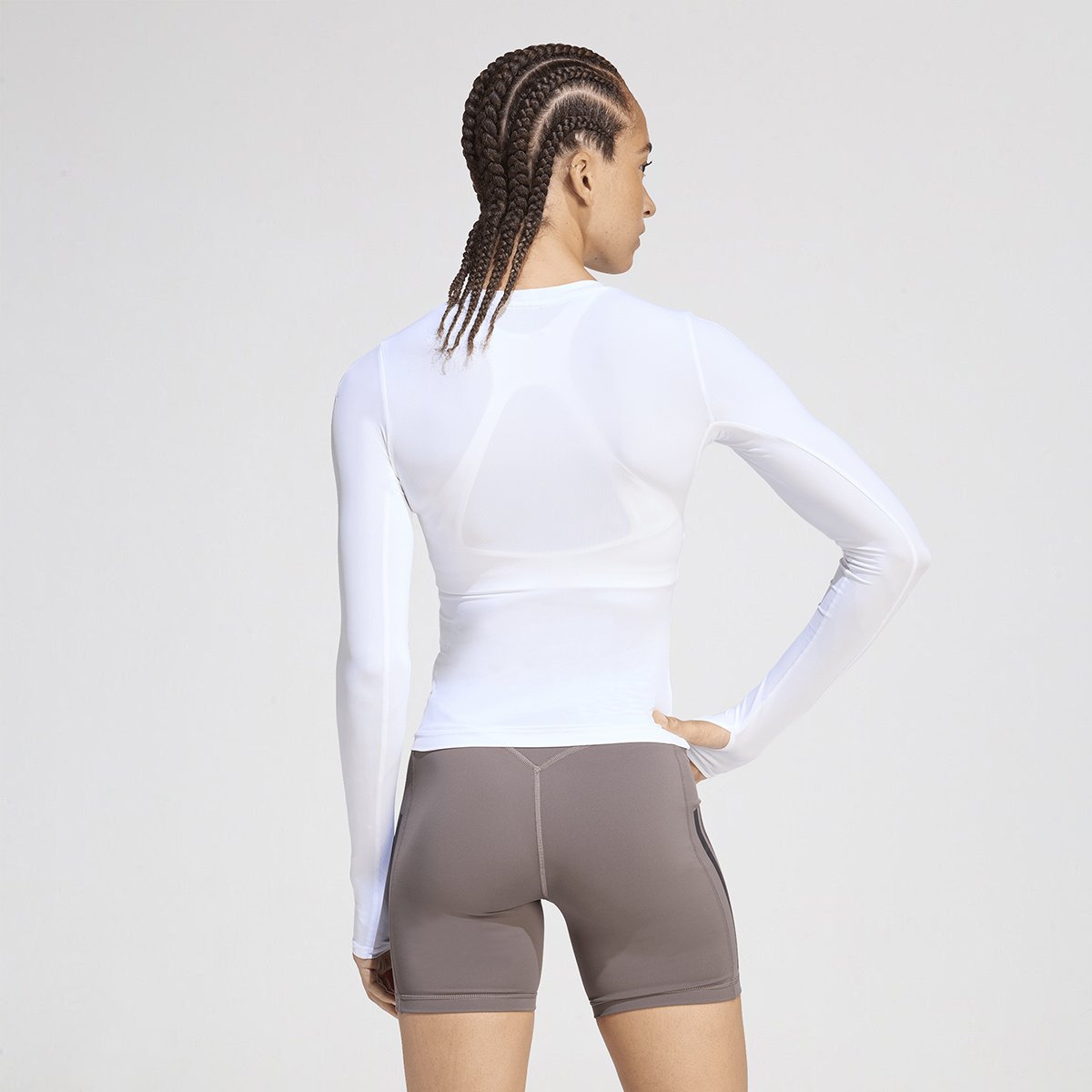 Remera Entrenamiento adidas Power Essentials Manga Larga Mujer,  image number null