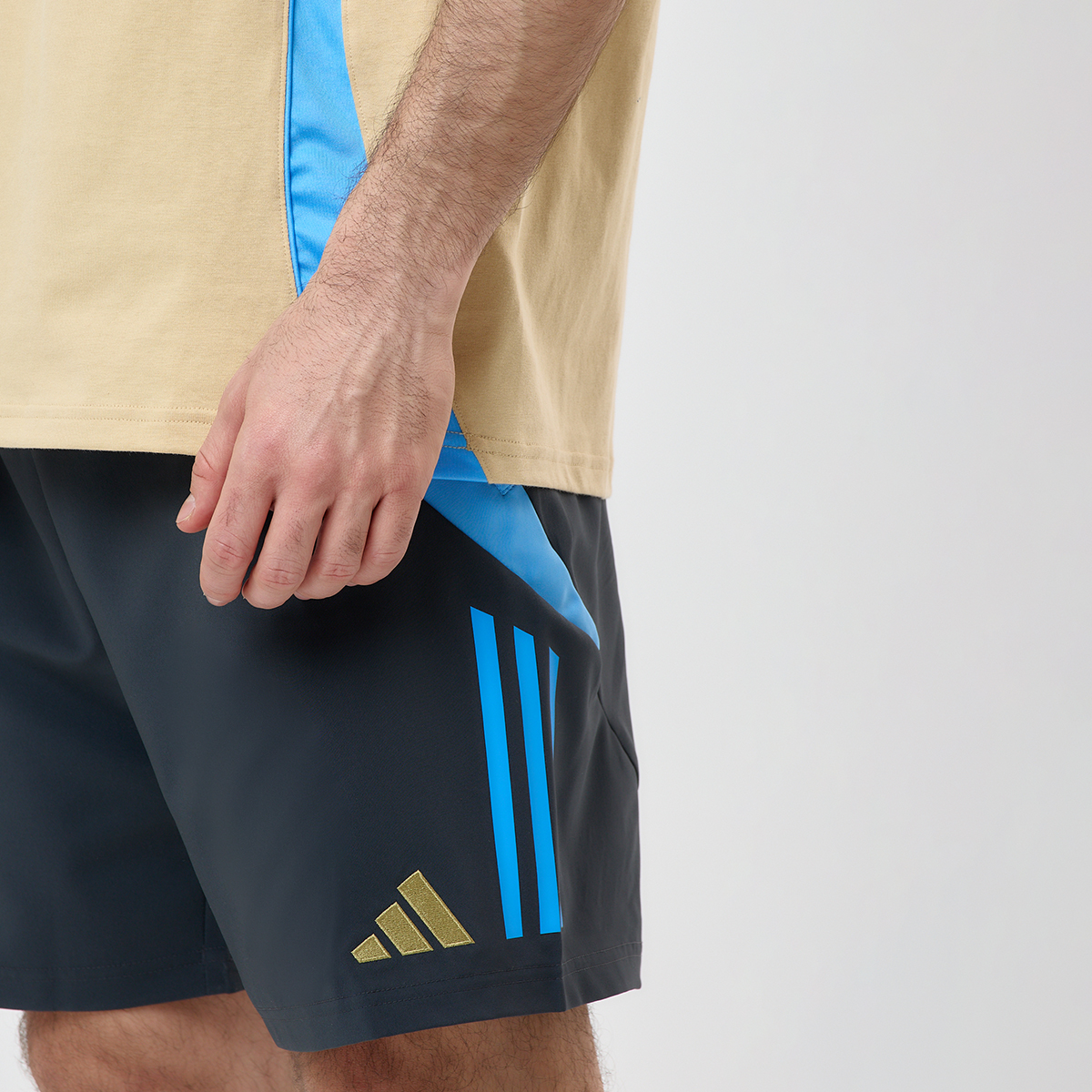 Short Fútbol adidas Argentina Tiro 24 Downtime Hombre,  image number null