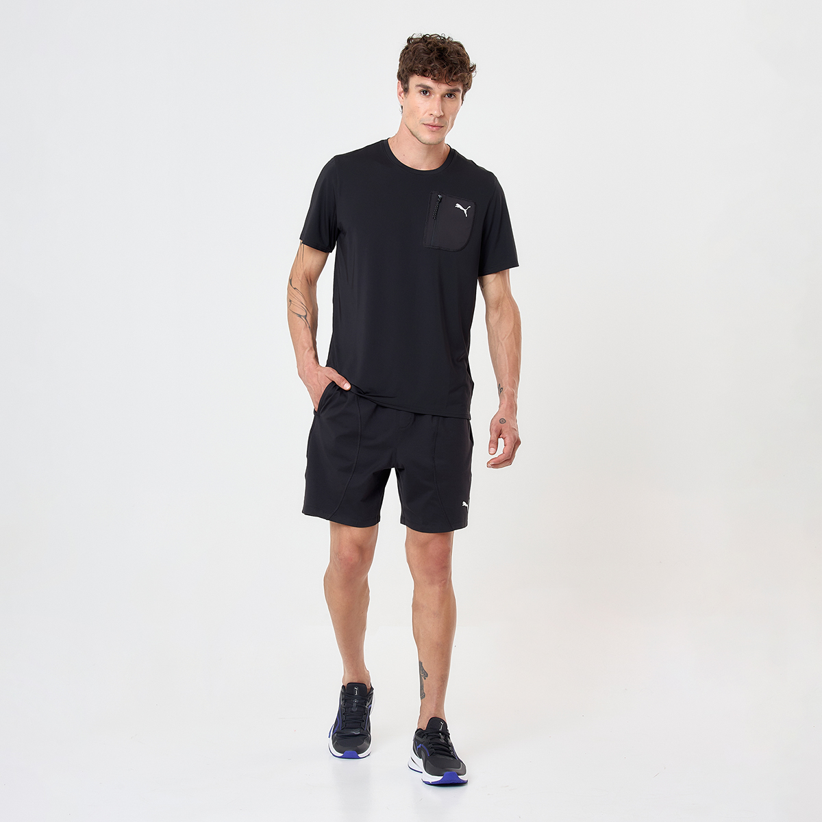 Short Puma CLOUDSPUN 17cm Knit Hombre,  image number null