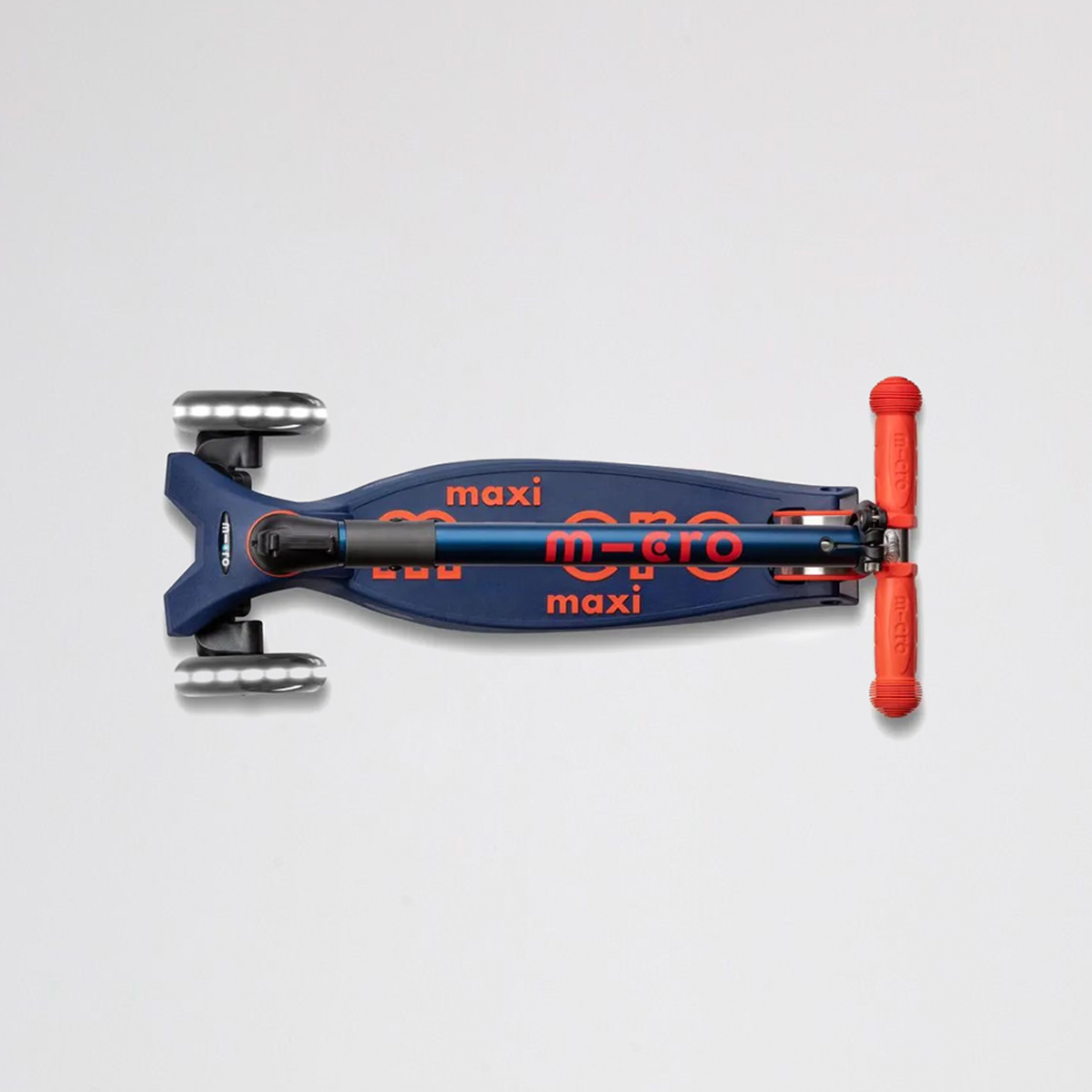 Monopat&iacute;n Micro Deluxe Plegable Navy Blue Infantil,  image number null
