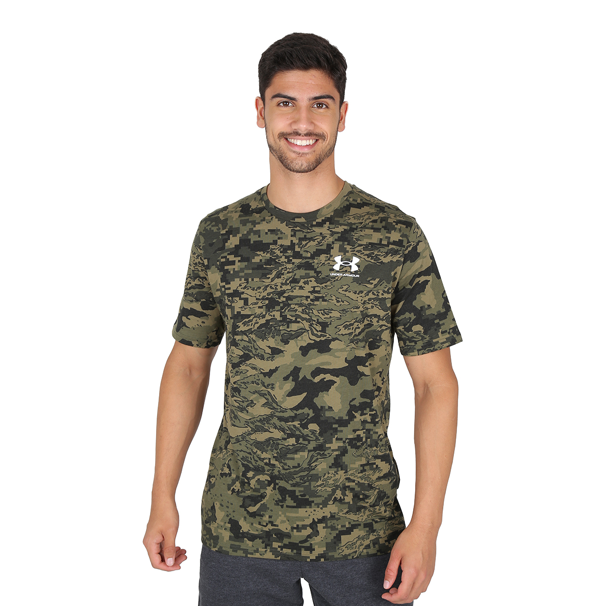Remera Entrenamiento Under Armour Abc Camo Hombre,  image number null
