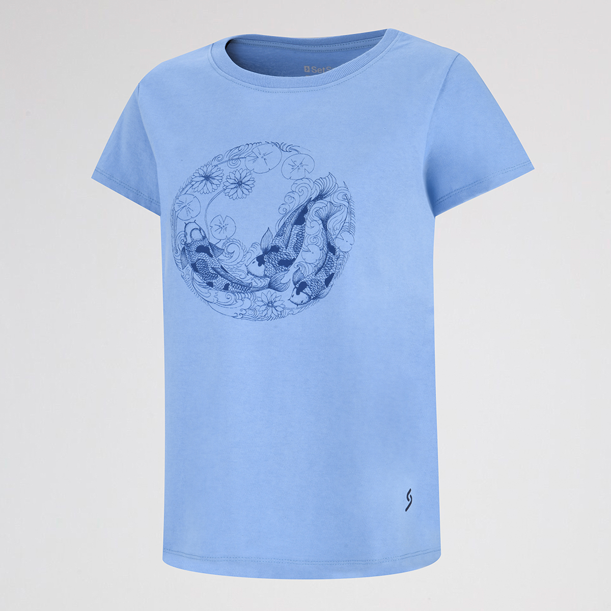 Remera Set Sport Check Print Easy Mujer,  image number null