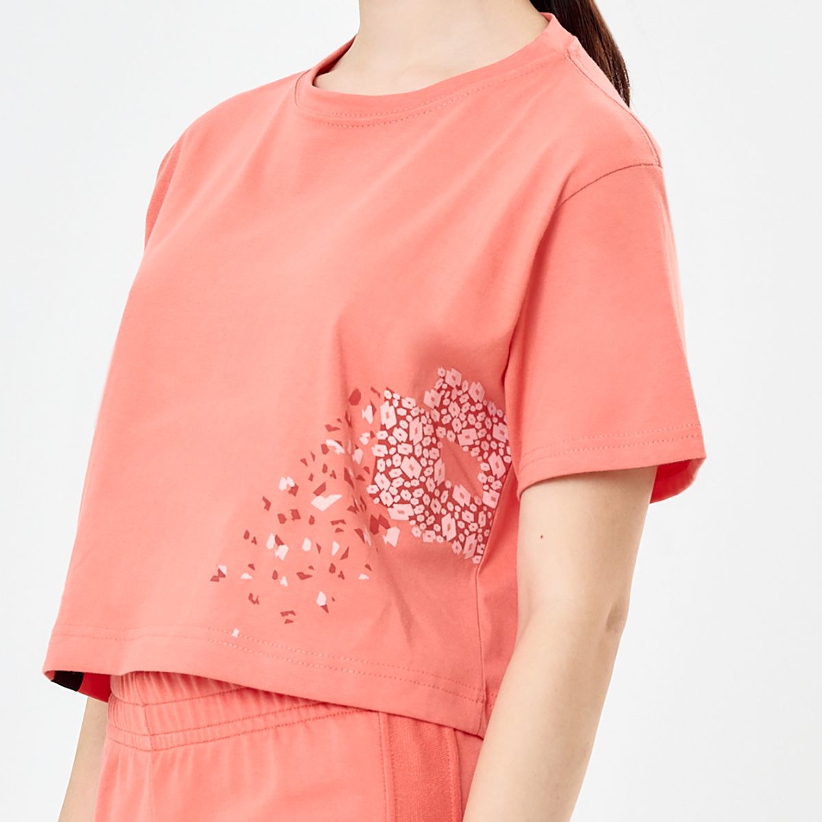 Remera Lotto Rome Lomat Crop Mujer,  image number null