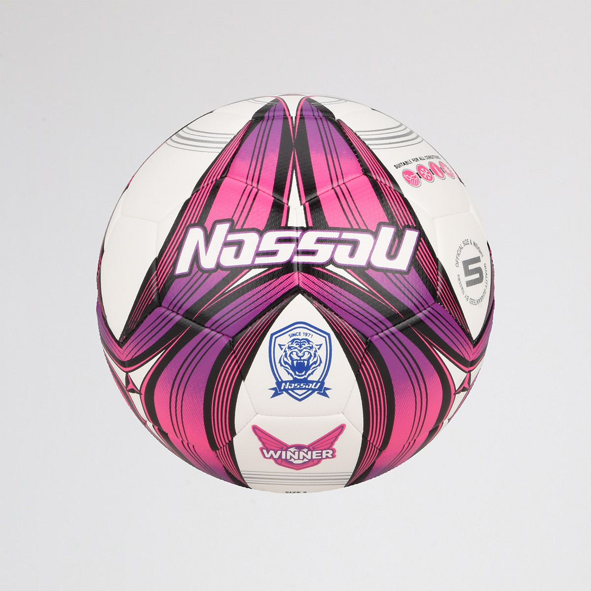 Pelota F&uacute;tbol Nassau Winner N5,  image number null
