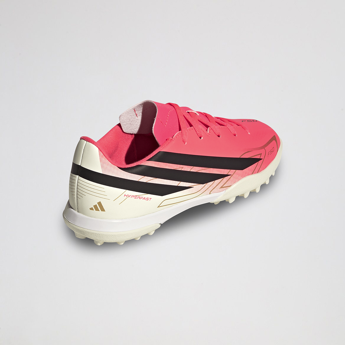 Botines F&uacute;tbol adidas F50 Hyperfast Club TF Infantil,  image number null
