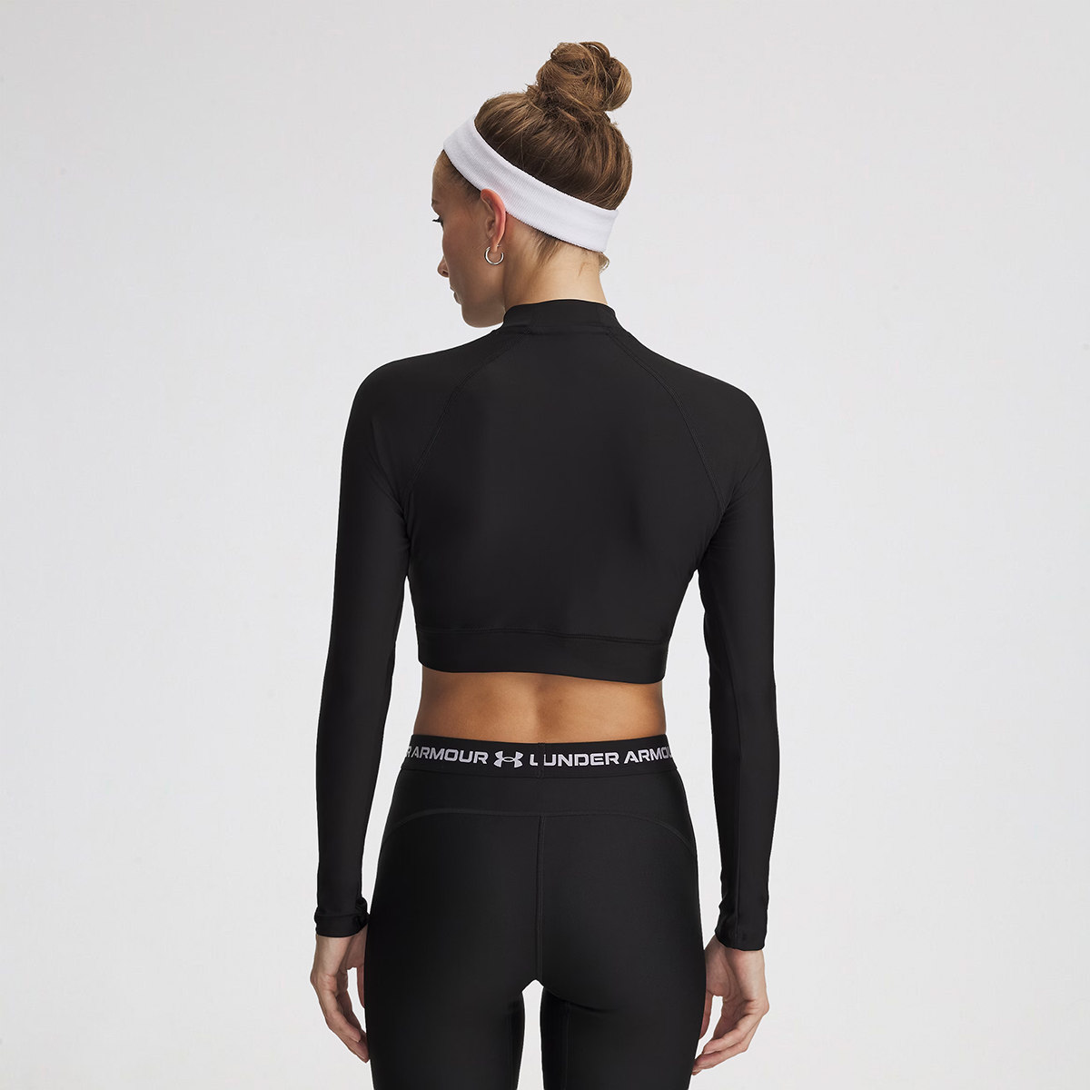 Remera Entrenamiento Under Armour Heatgear Crop Mujer,  image number null
