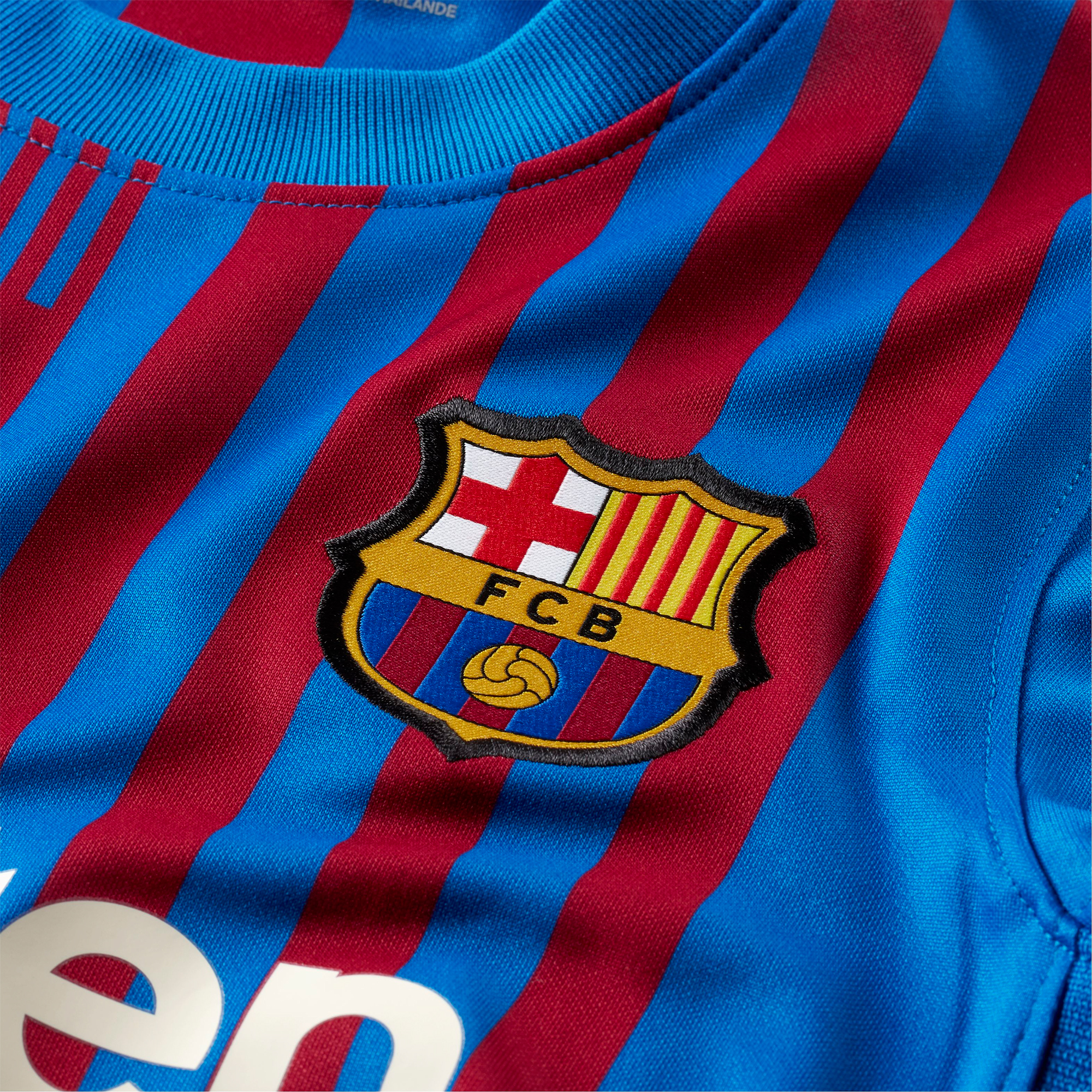 Camiseta Nike Fc Barcelona 2021/22 Stadium Home Infantil,  image number null