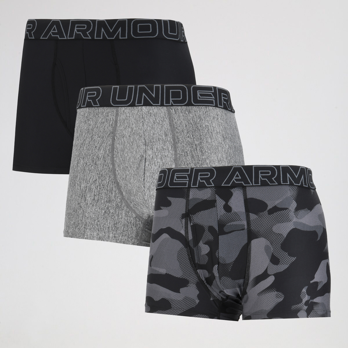 Bóxer Under Armour Tech X3 para Hombre,  image number null