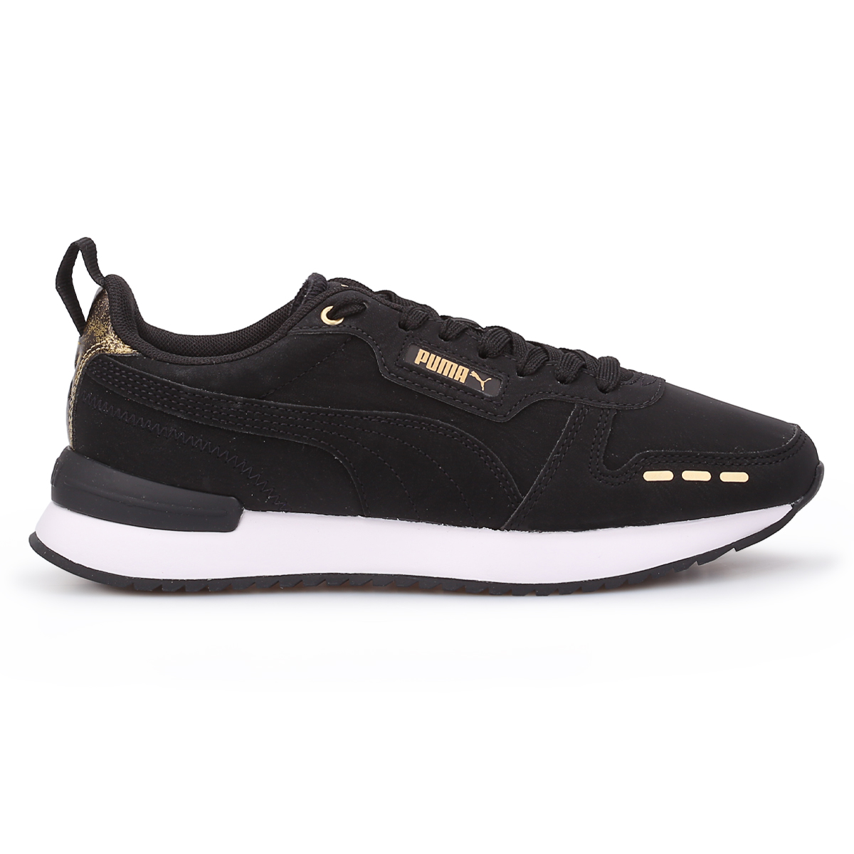 Zapatillas puma outlet negras y doradas