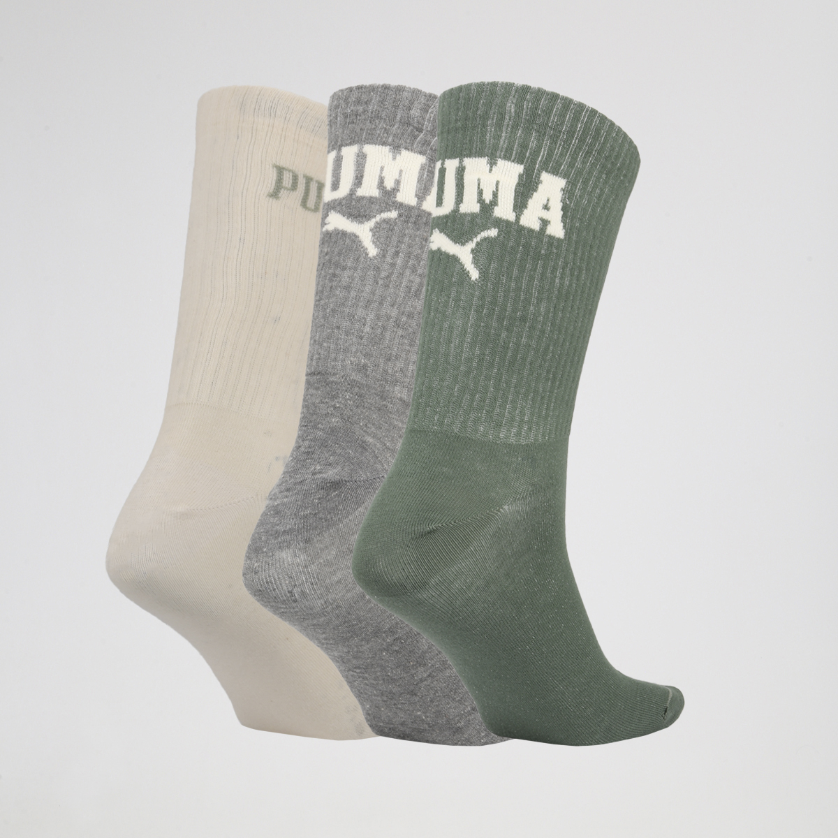 Pack De Medias Puma Logo Crew X3,  image number null