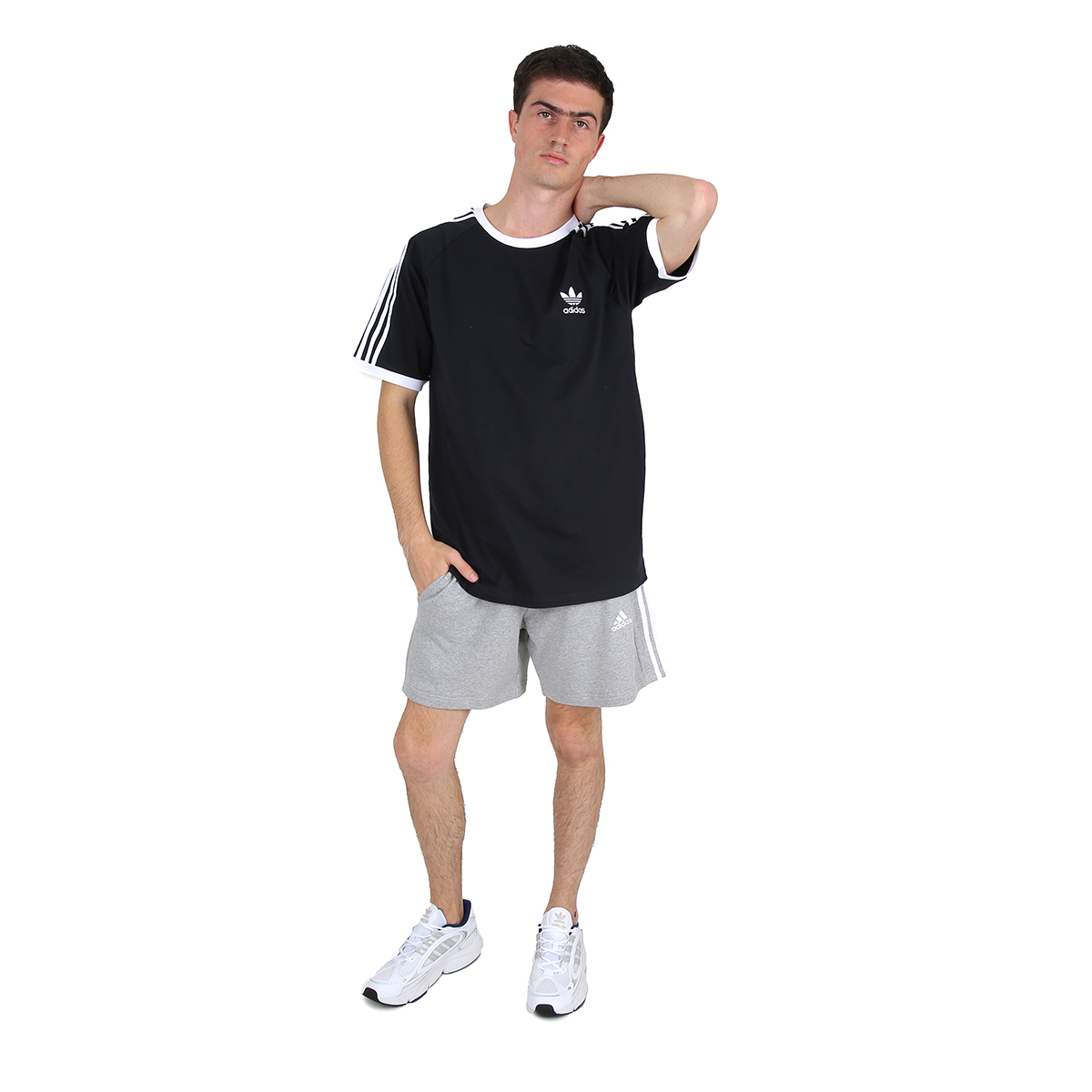 Short adidas Essentials French Terry 3 Tiras Hombre,  image number null