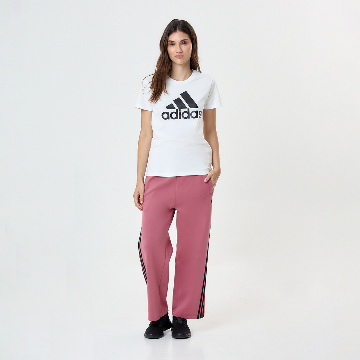Pantalón adidas Future Icons 3 Tiras Mujer,  image number null