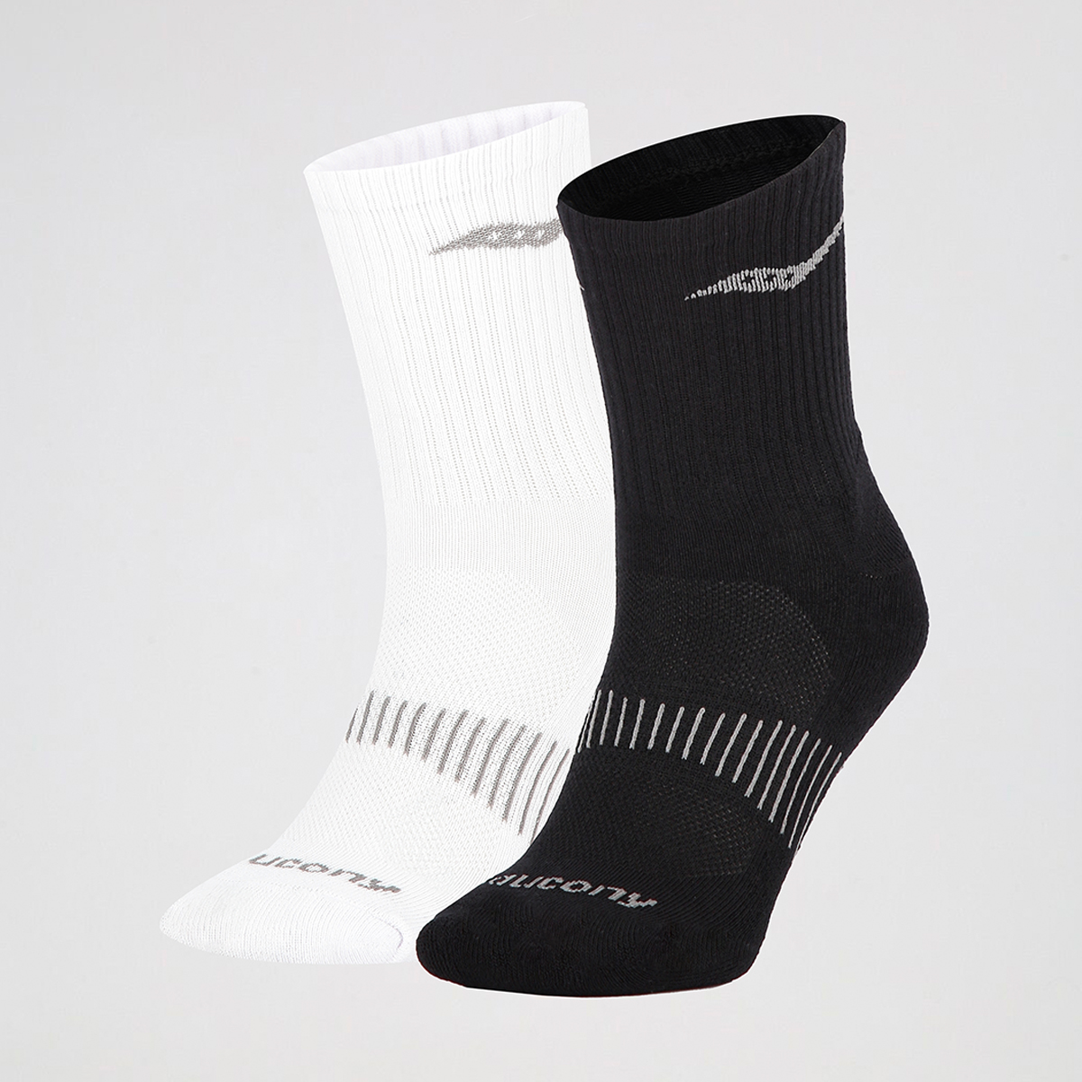 Medias Saucony Run Dry Mid Crew,  image number null